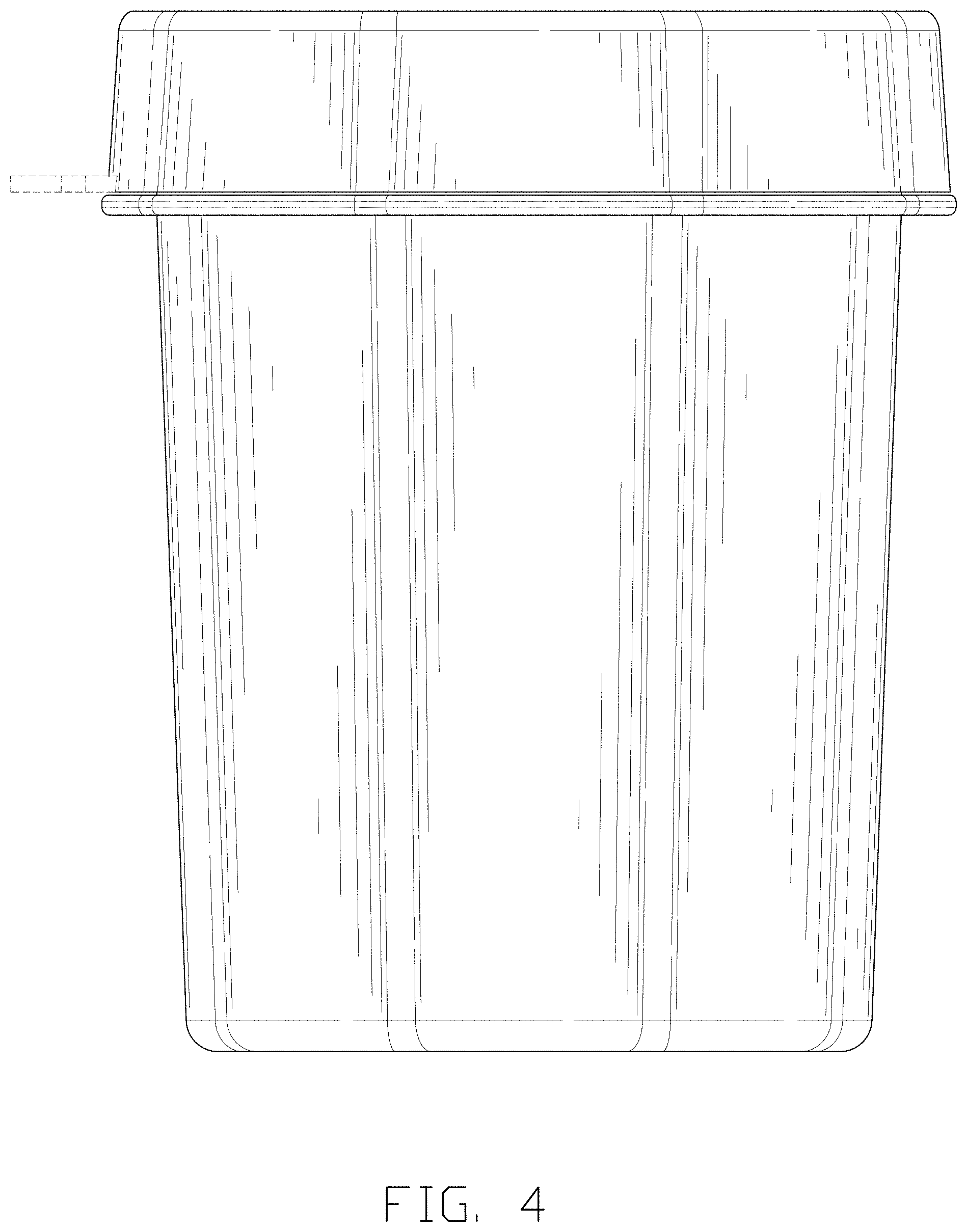 Patent USD1000012 Figure 4 – Pet paw cleaner