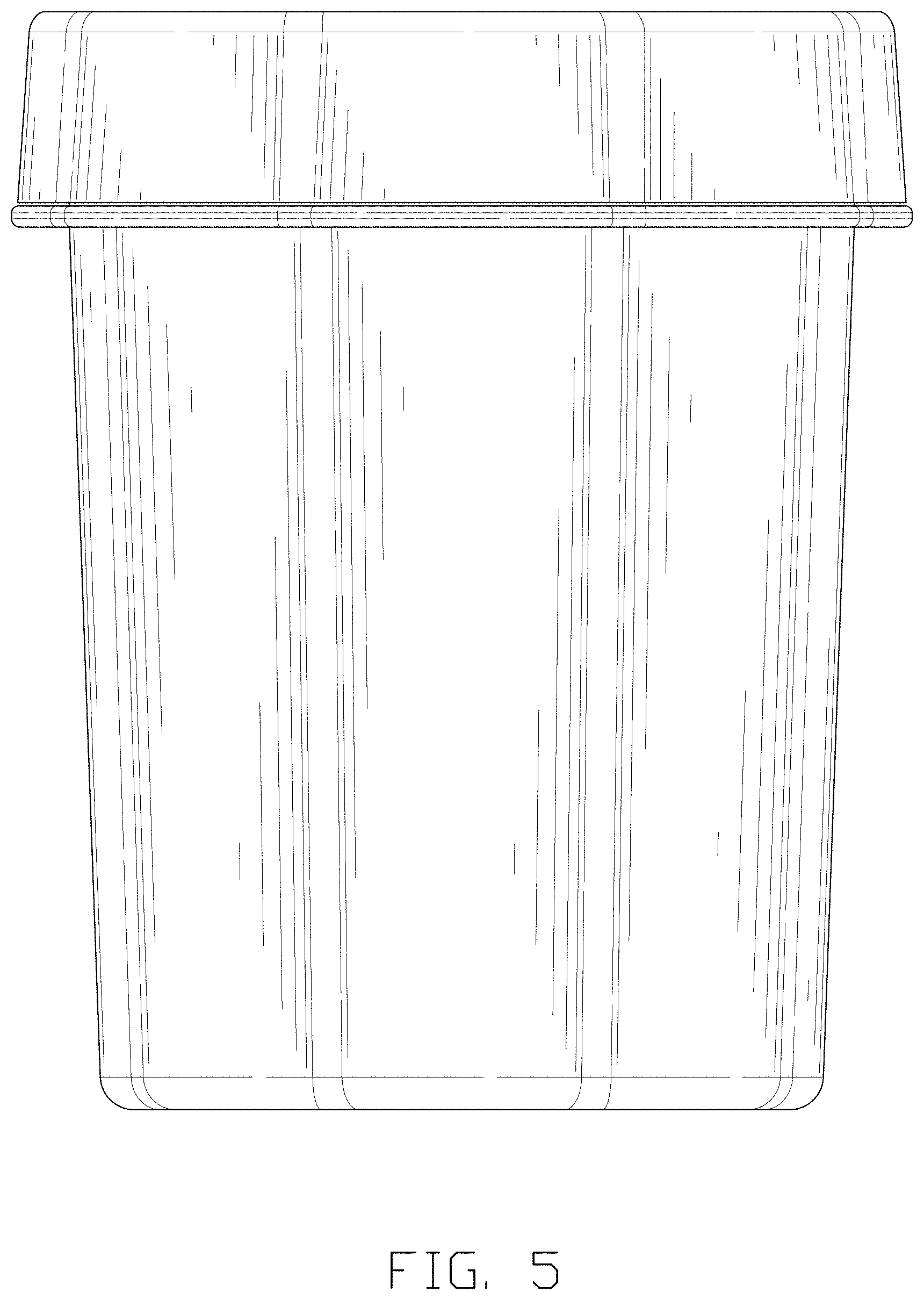 Patent USD1000012 Figure 5 – Pet paw cleaner