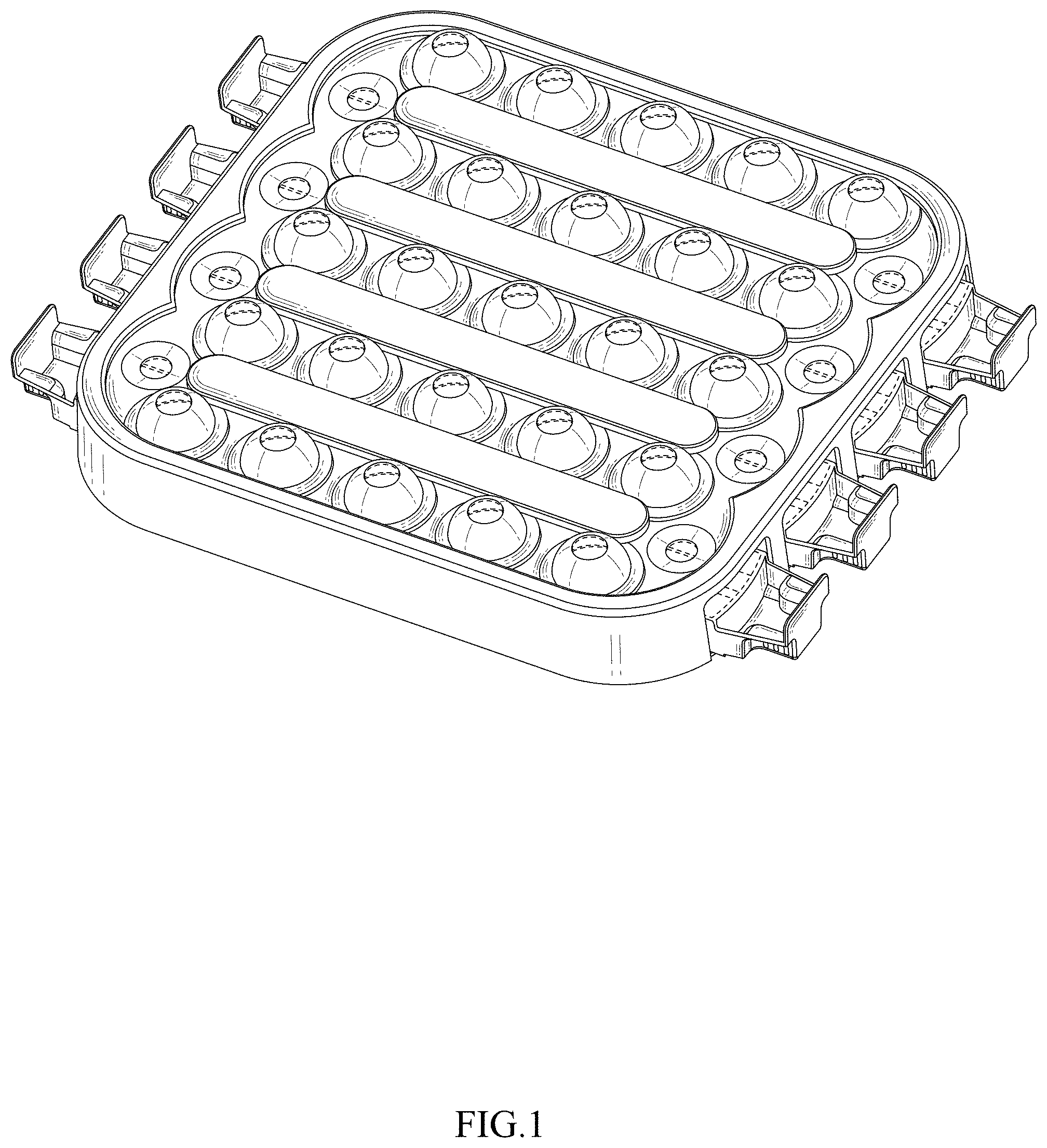 Patent USD1000015 — Toy for an animal — Figure 1