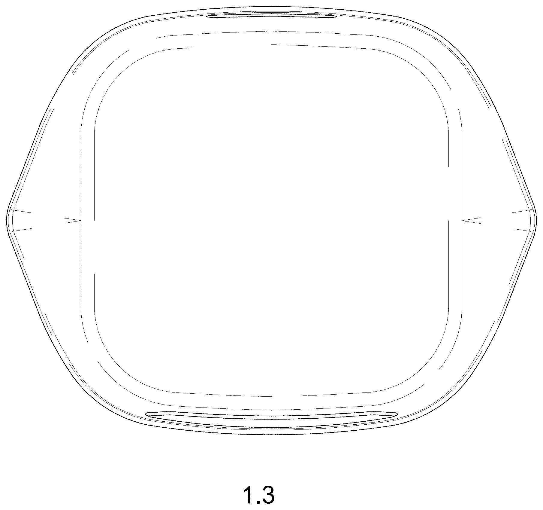 Patent USD1000017 Figure 3 – Container for animals