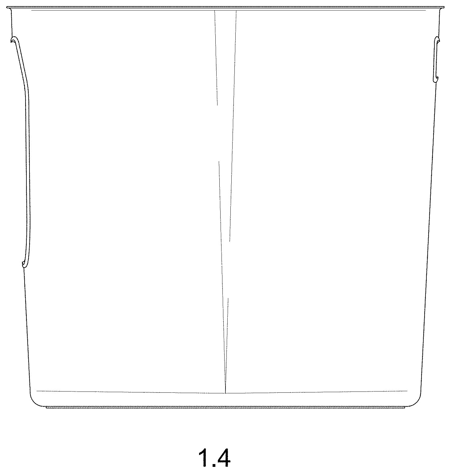 Patent USD1000017 Figure 4 – Container for animals