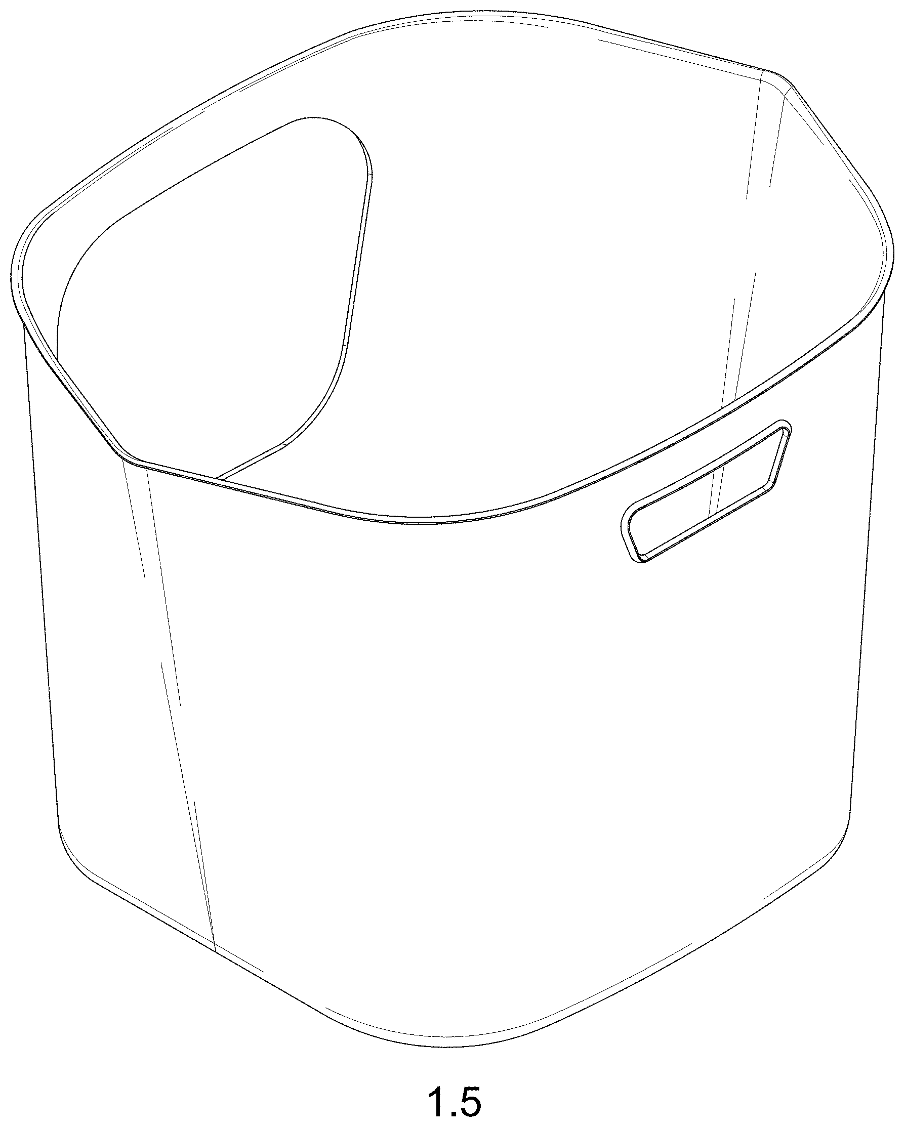 Patent USD1000017 Figure 5 – Container for animals