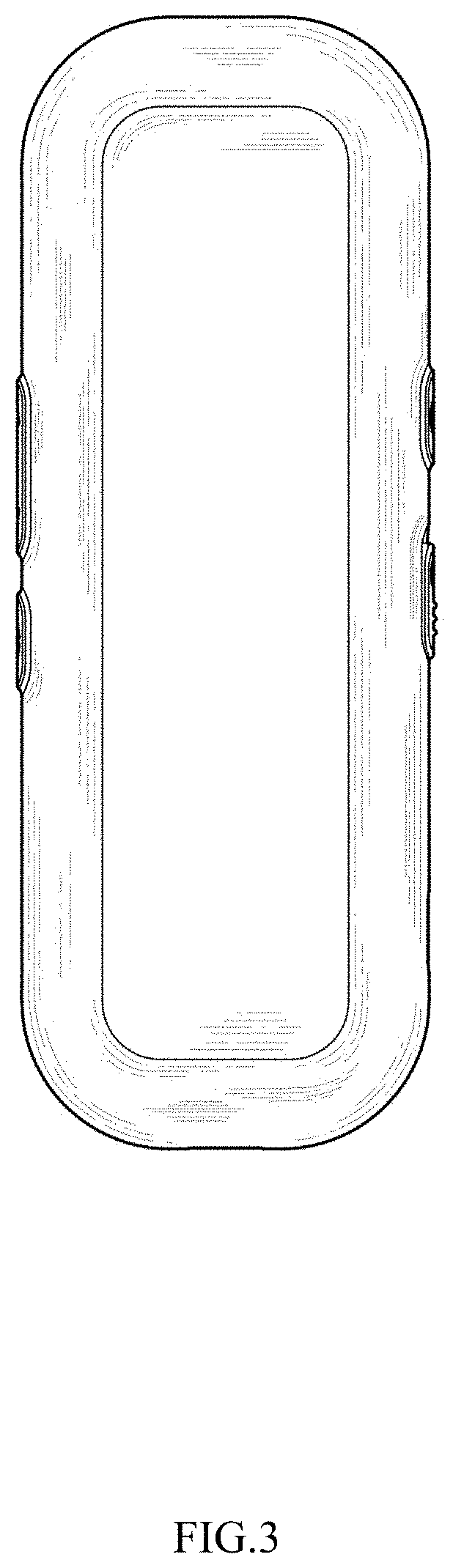 Patent USD1000018 Figure 3 – Anti-bark collars remote controller