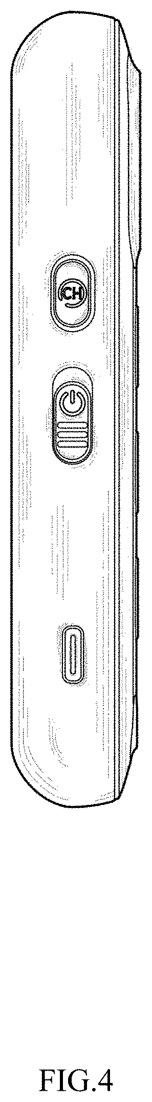 Patent USD1000018 Figure 4 – Anti-bark collars remote controller