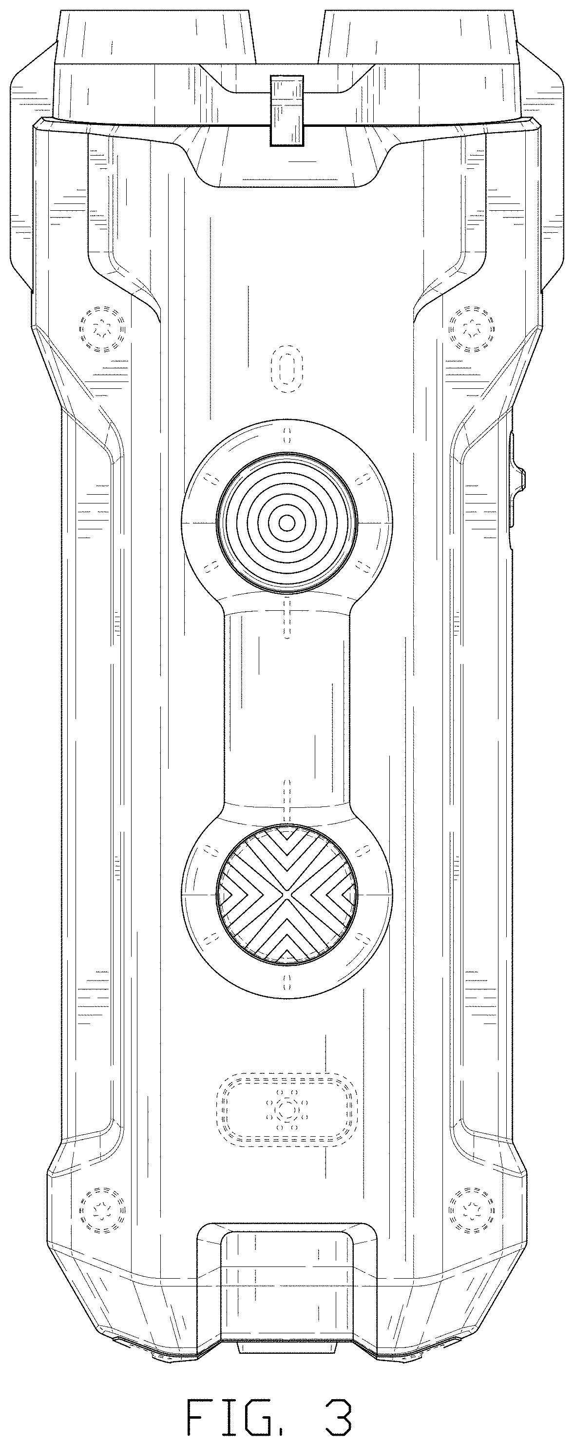 Patent USD1000020 Figure 3 – Ultrasonic dog trainer