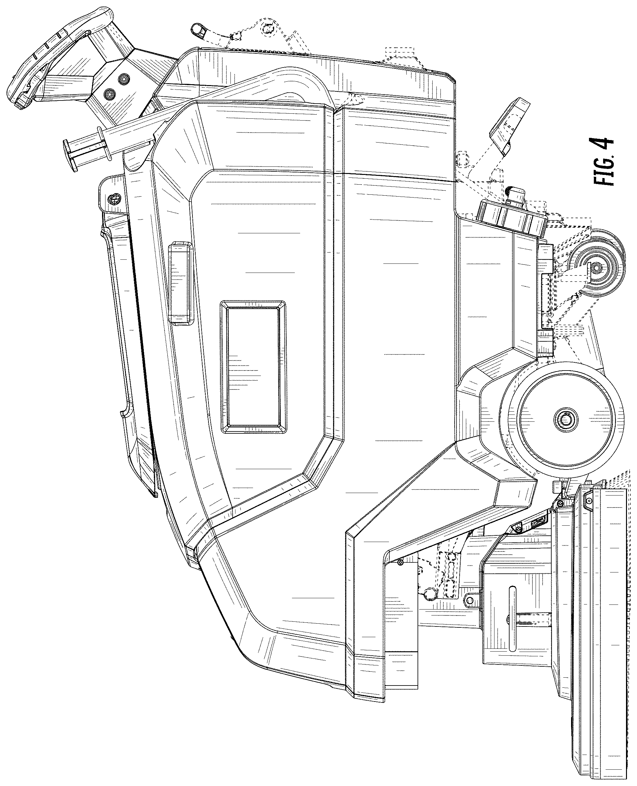 Patent USD1000023 Figure 4 – Machine for cleaning floors