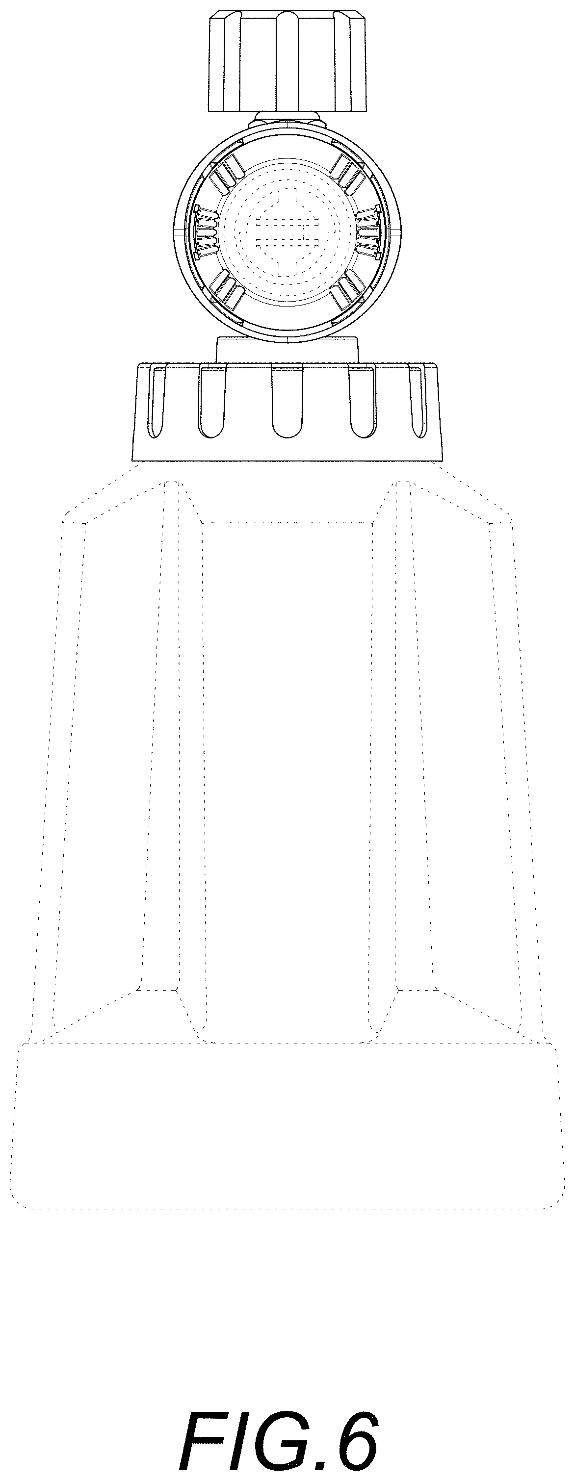 Patent USD1000025 Figure 6 – Foam lance