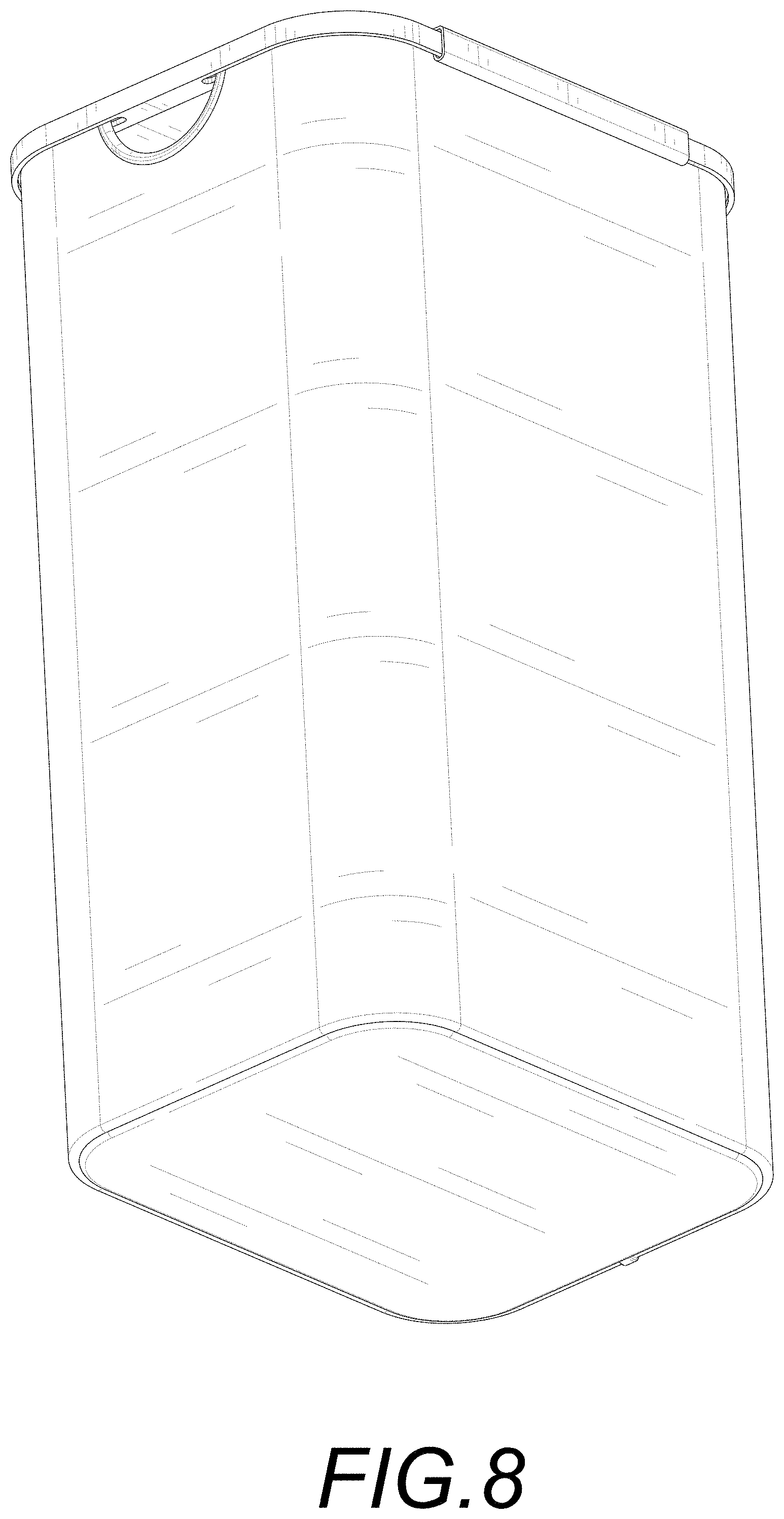 Patent USD1000027 Figure 8 – Laundry basket
