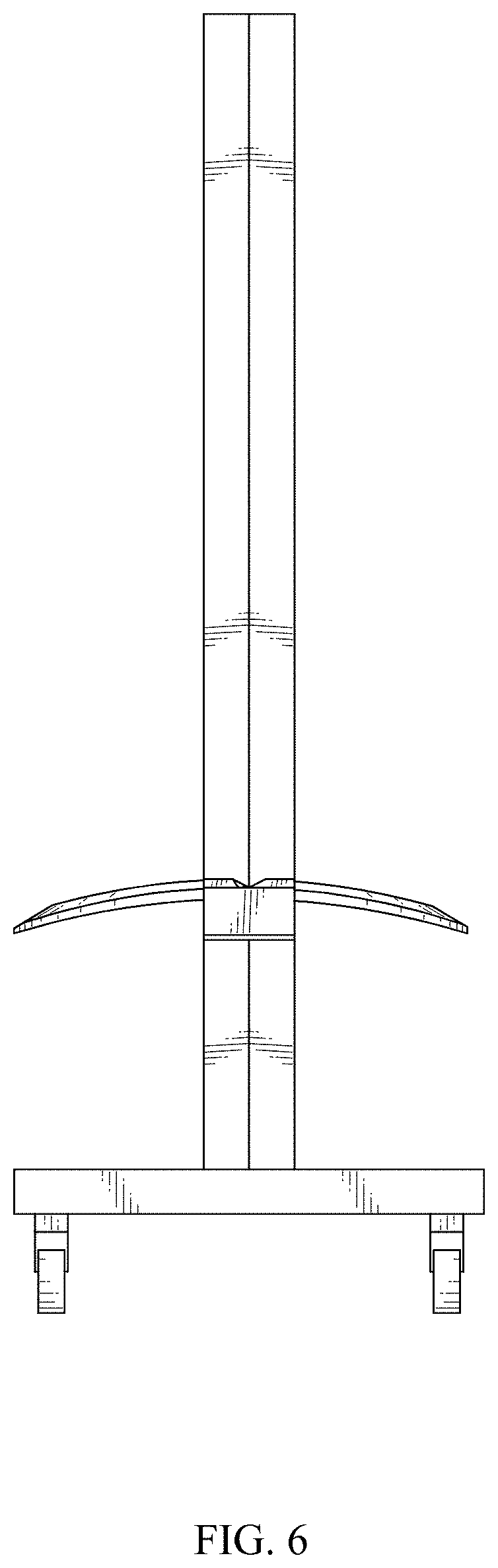 Patent USD1000031 Figure 6 – Shoulder pad storage cart