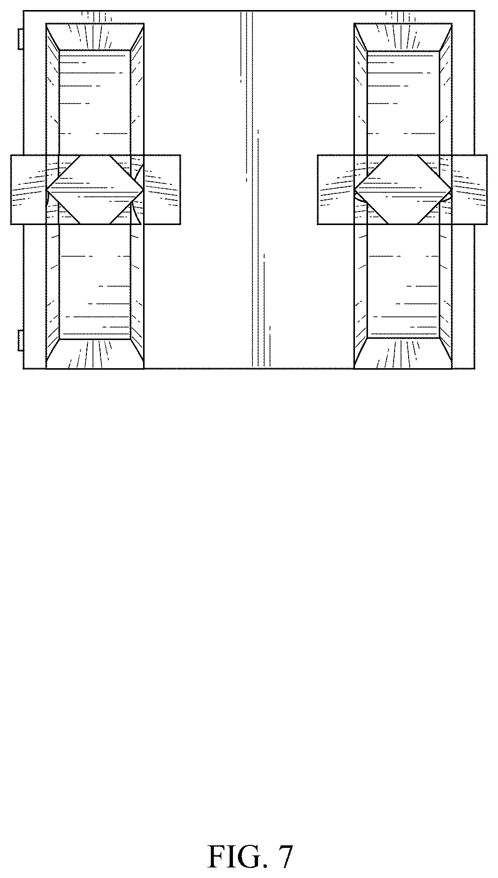 Patent USD1000031 Figure 7 – Shoulder pad storage cart