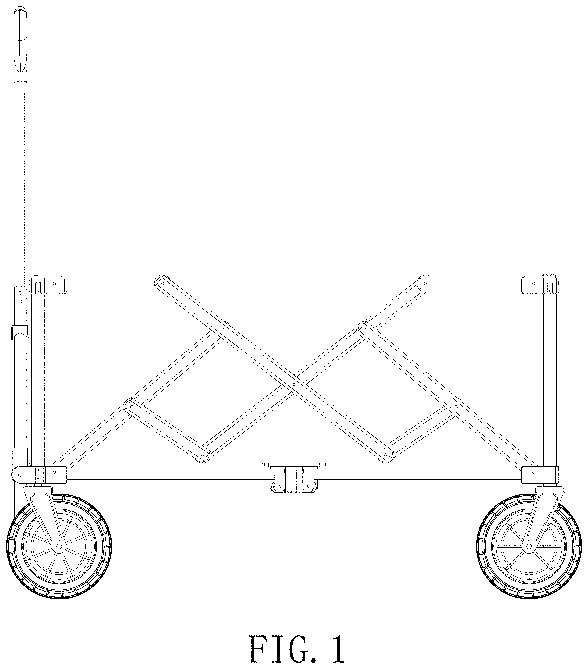 Patent USD1000032 — Foldable camp cart — Figure 1