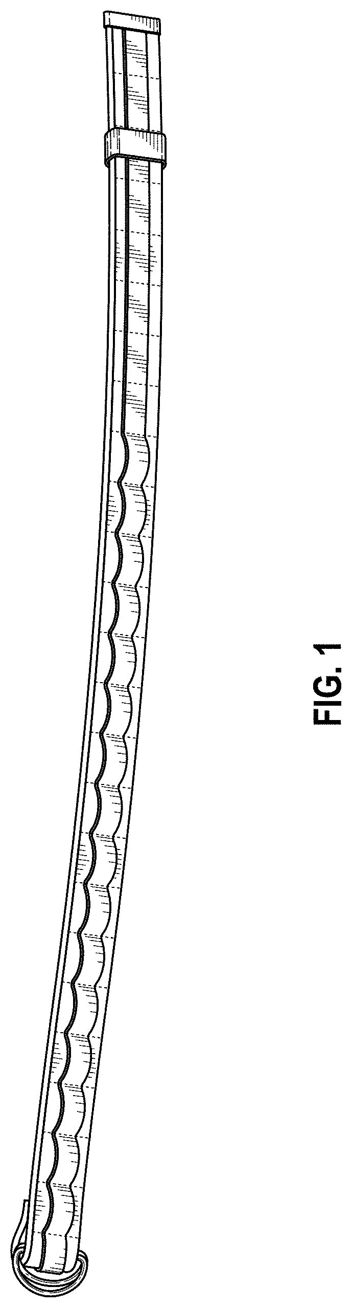 Patent USD1000037 Figure 1 – Utility belt