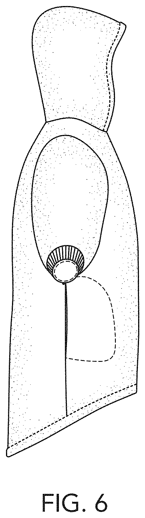 Patent USD1000041 Figure 6 – Wearable blanket