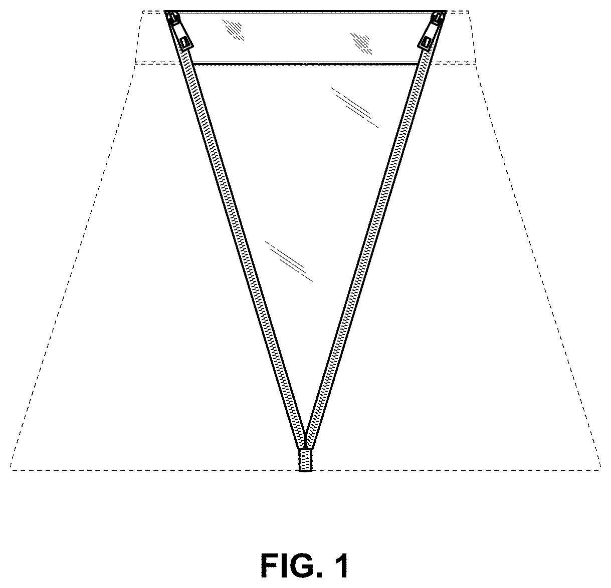 Patent USD1000042 Figure 1 – Skirt
