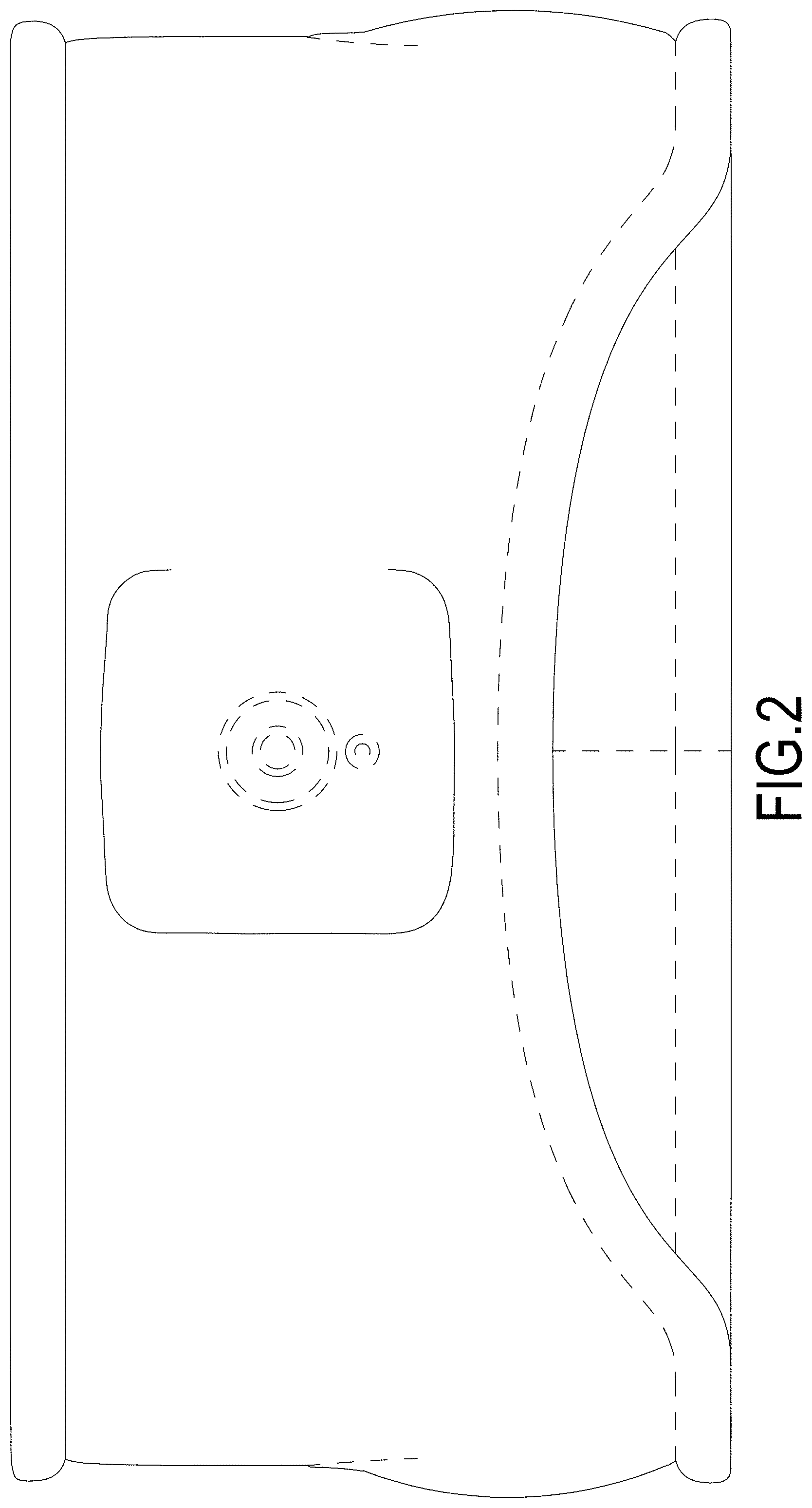 Patent USD1000044 Figure 2 – Headband