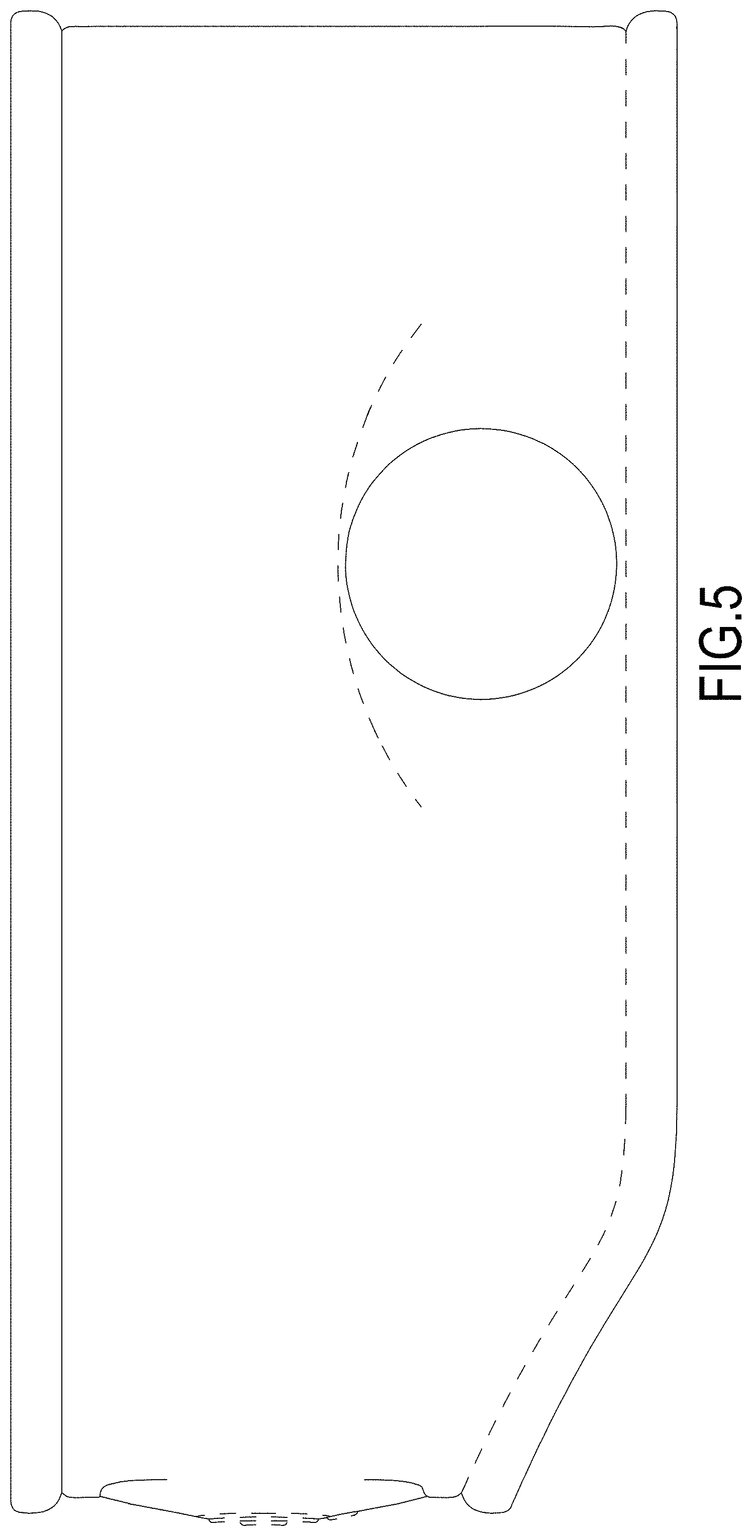 Patent USD1000044 Figure 5 – Headband