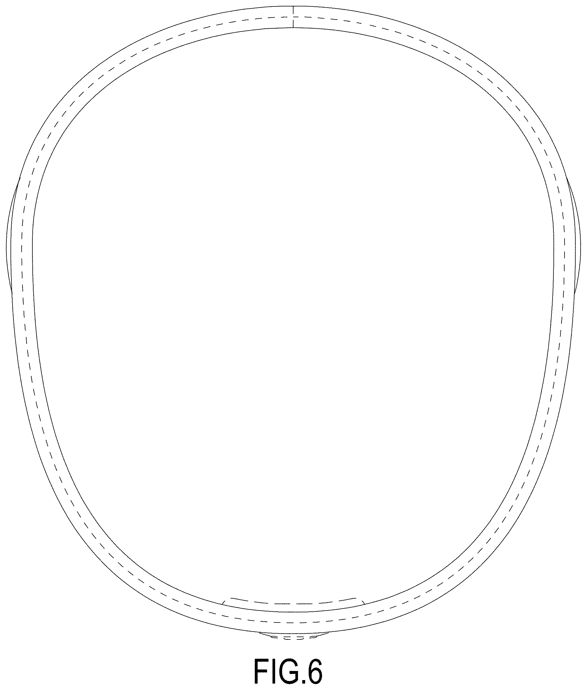 Patent USD1000044 Figure 6 – Headband