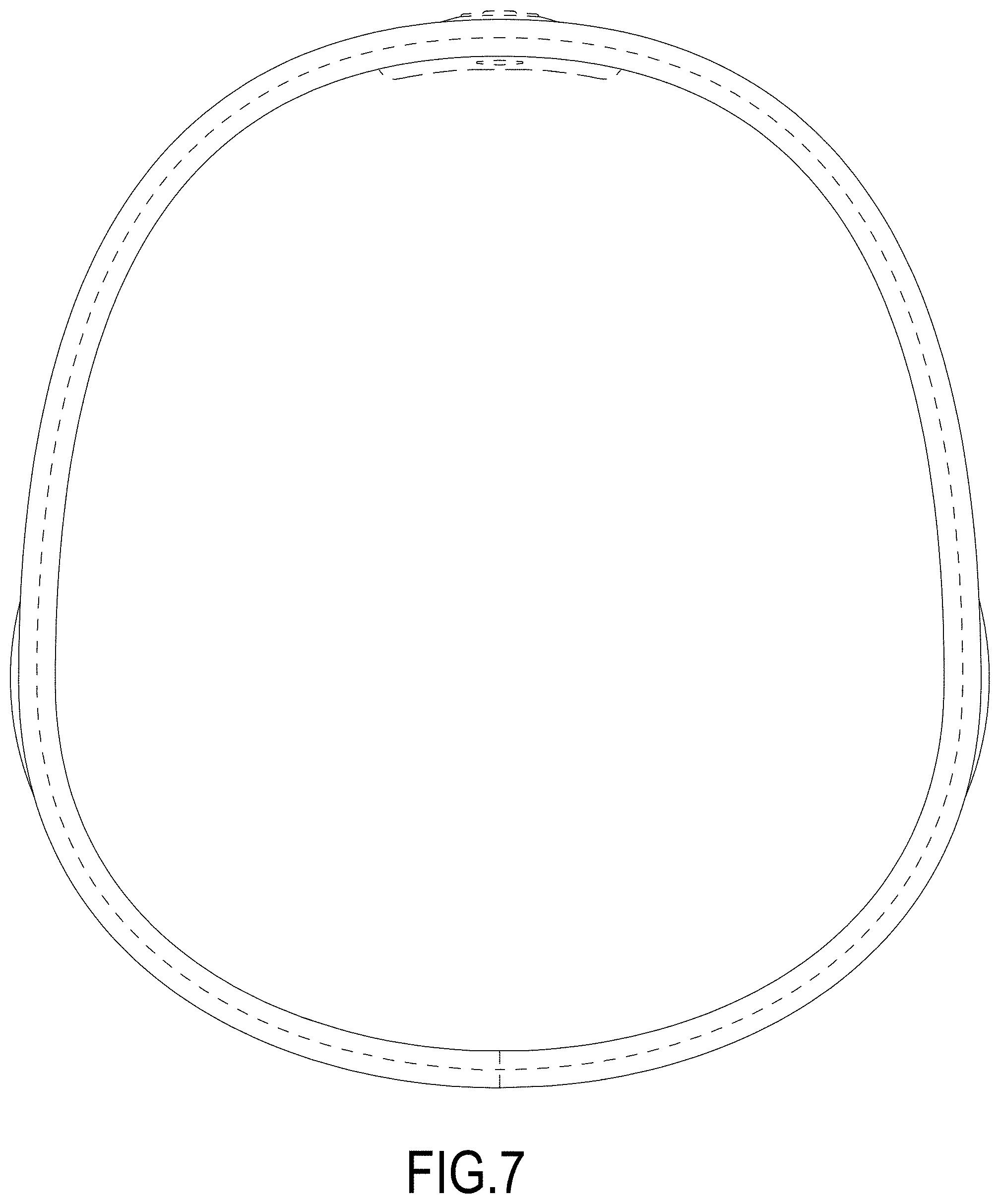 Patent USD1000044 Figure 7 – Headband