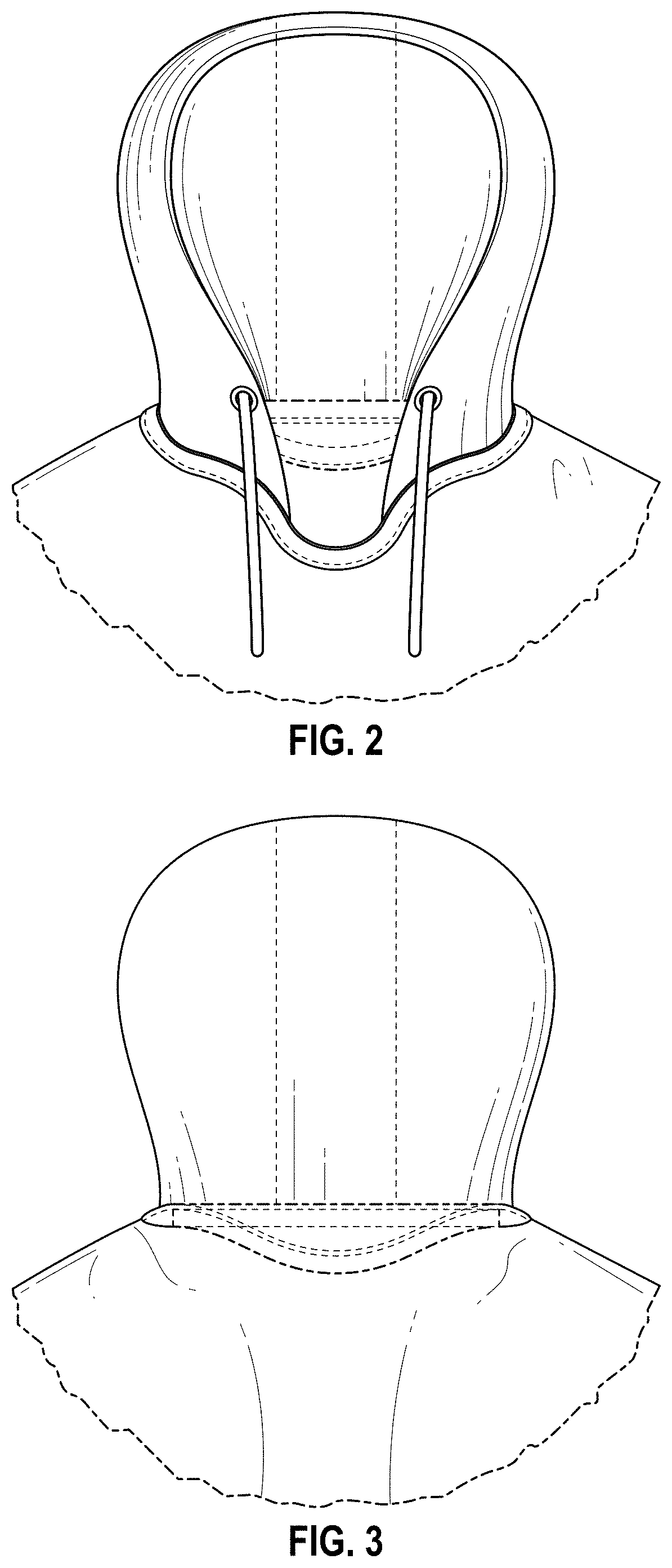 Patent USD1000045 Figure 2 – Upper garment