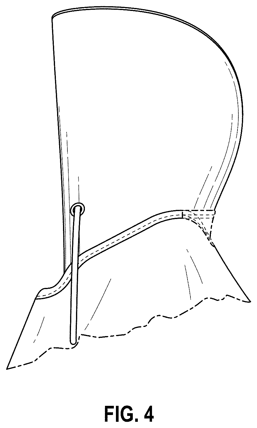 Patent USD1000045 Figure 3 – Upper garment