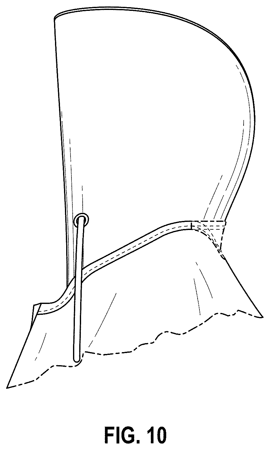 Patent USD1000045 Figure 7 – Upper garment