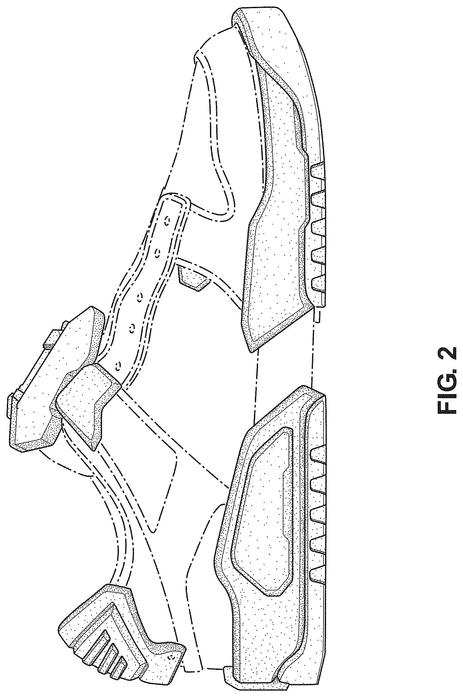 Patent USD1000046 Figure 2 – Shoe