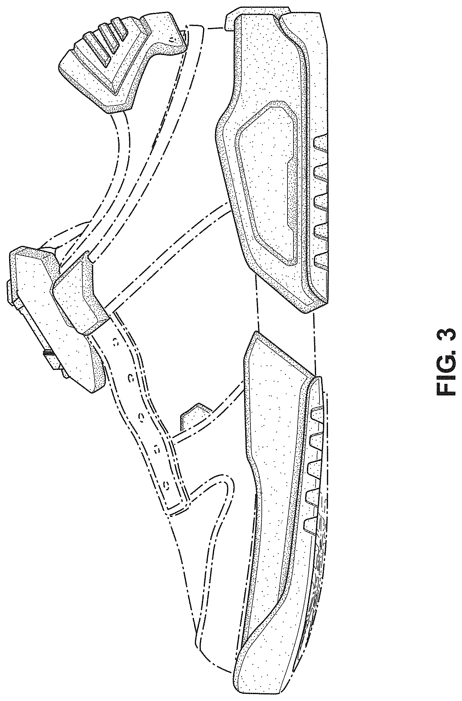 Patent USD1000046 Figure 3 – Shoe