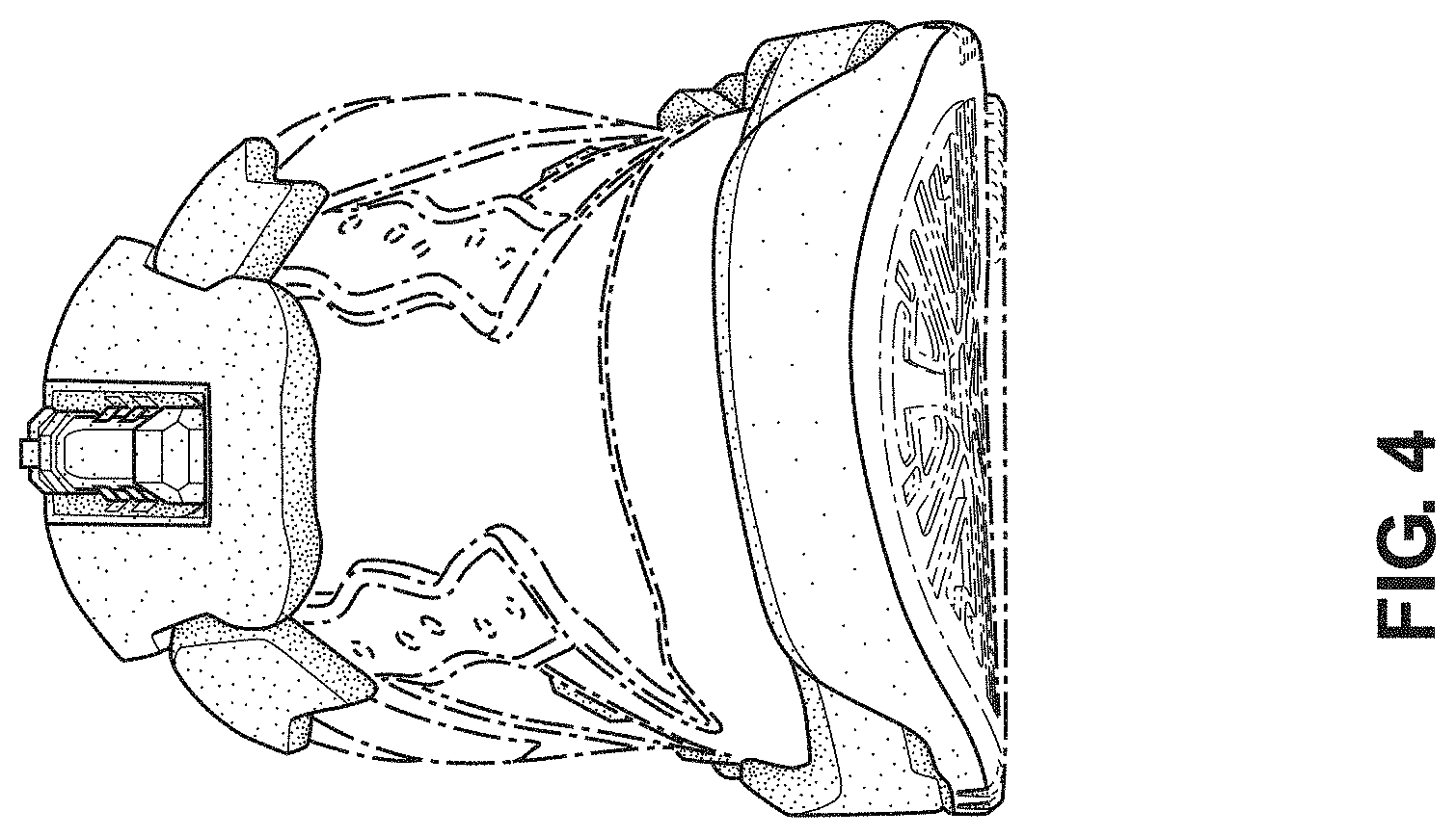 Patent USD1000046 Figure 4 – Shoe
