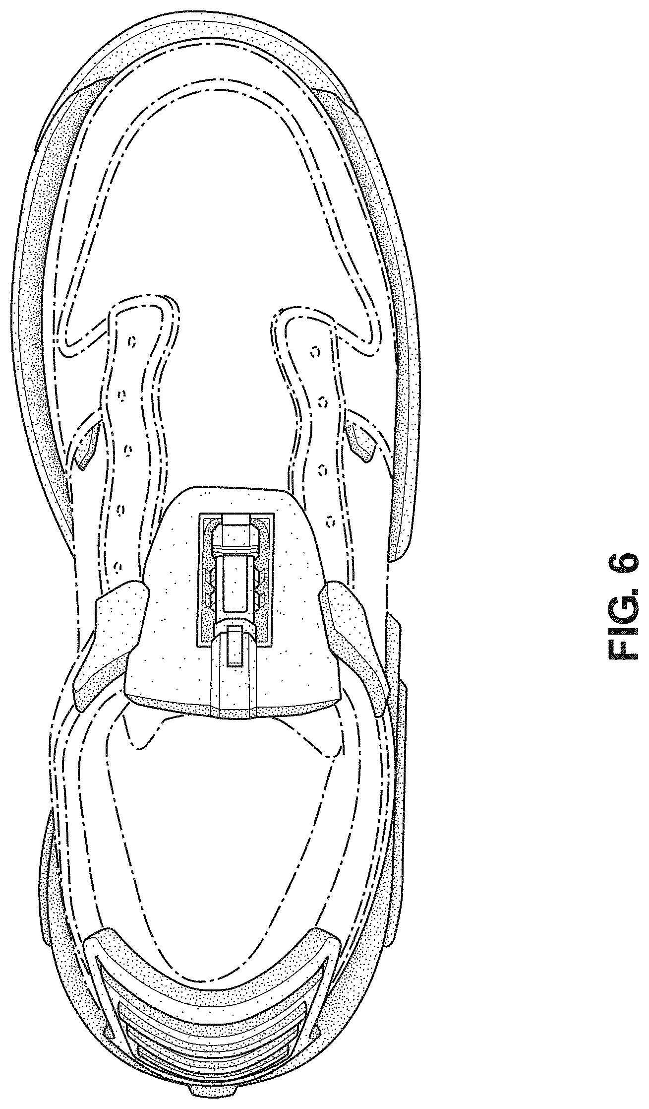 Patent USD1000046 Figure 6 – Shoe