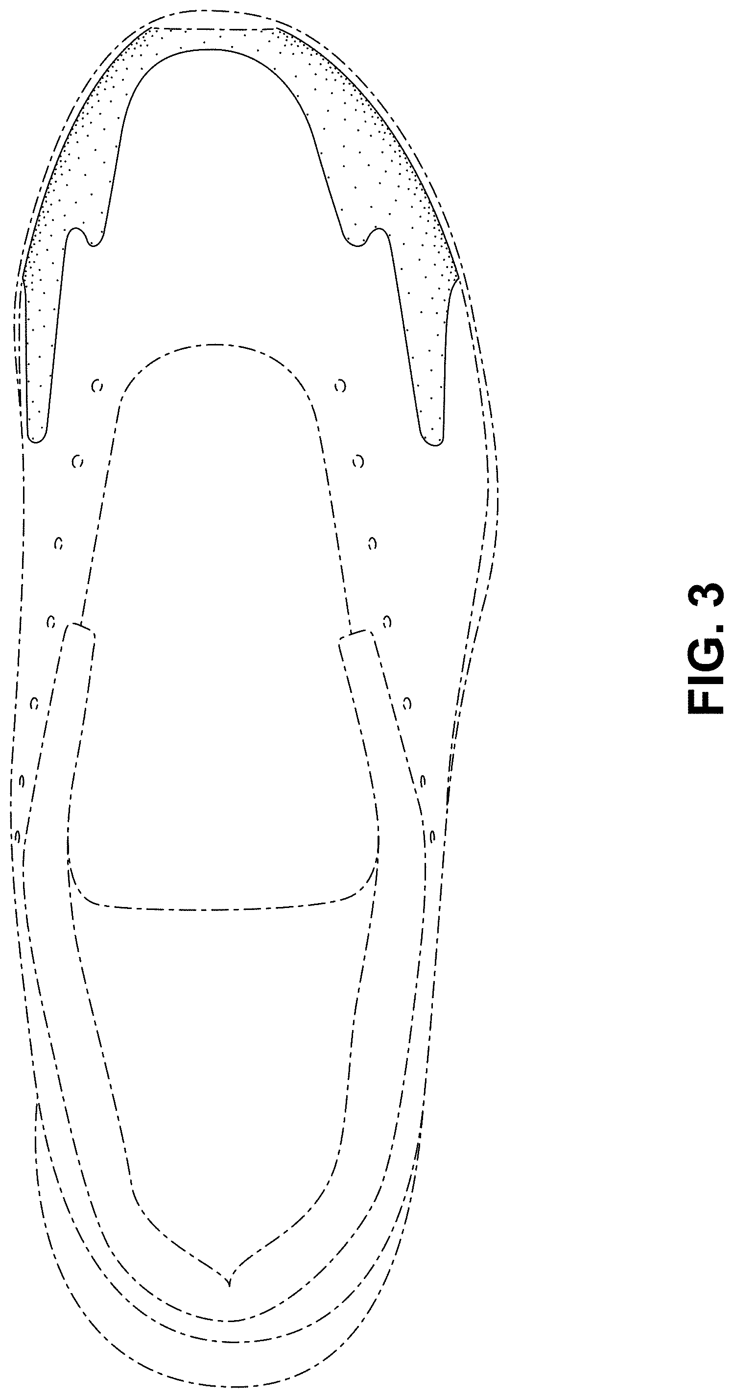 Patent USD1000048 Figure 3 – Shoe
