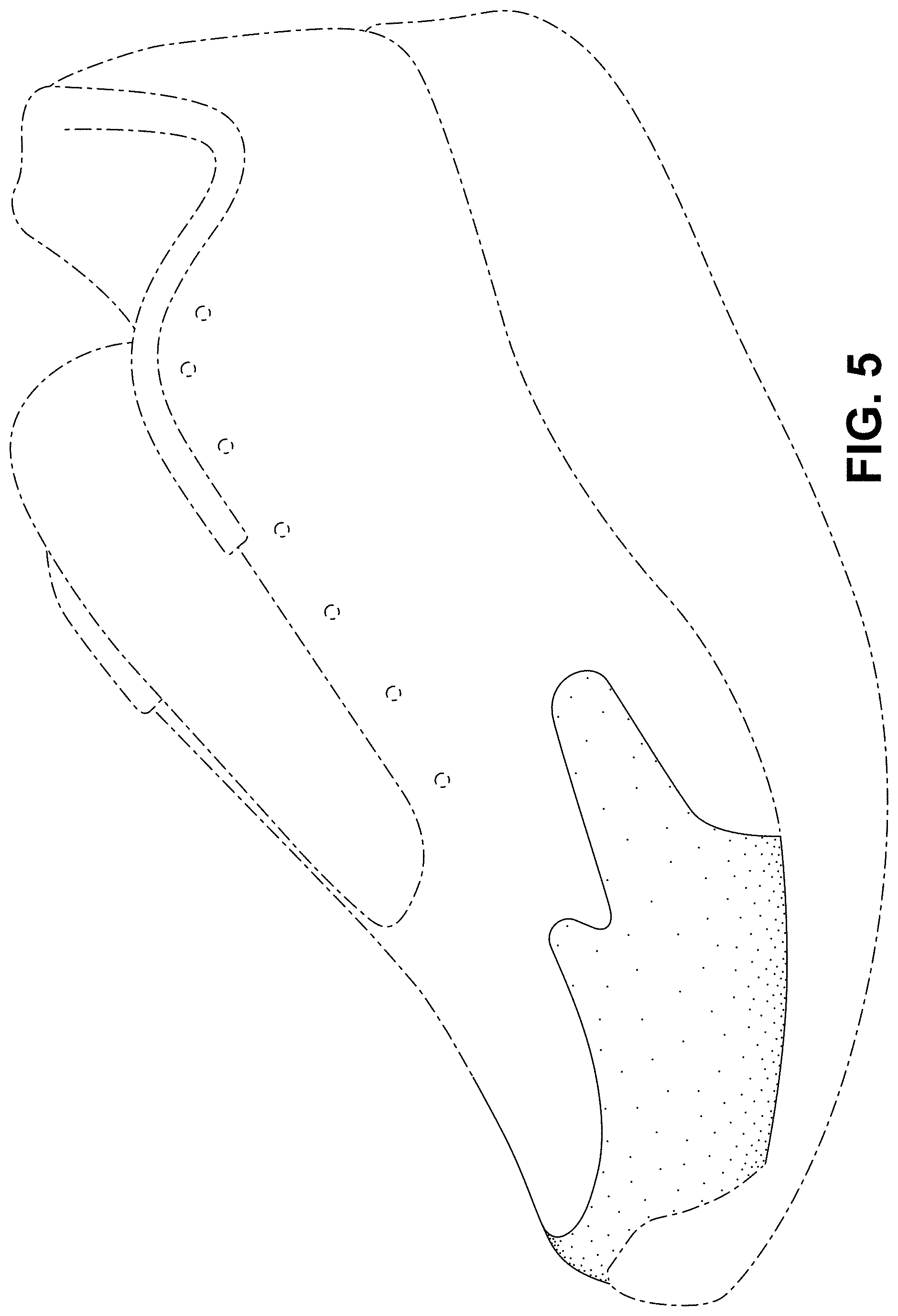Patent USD1000048 Figure 5 – Shoe