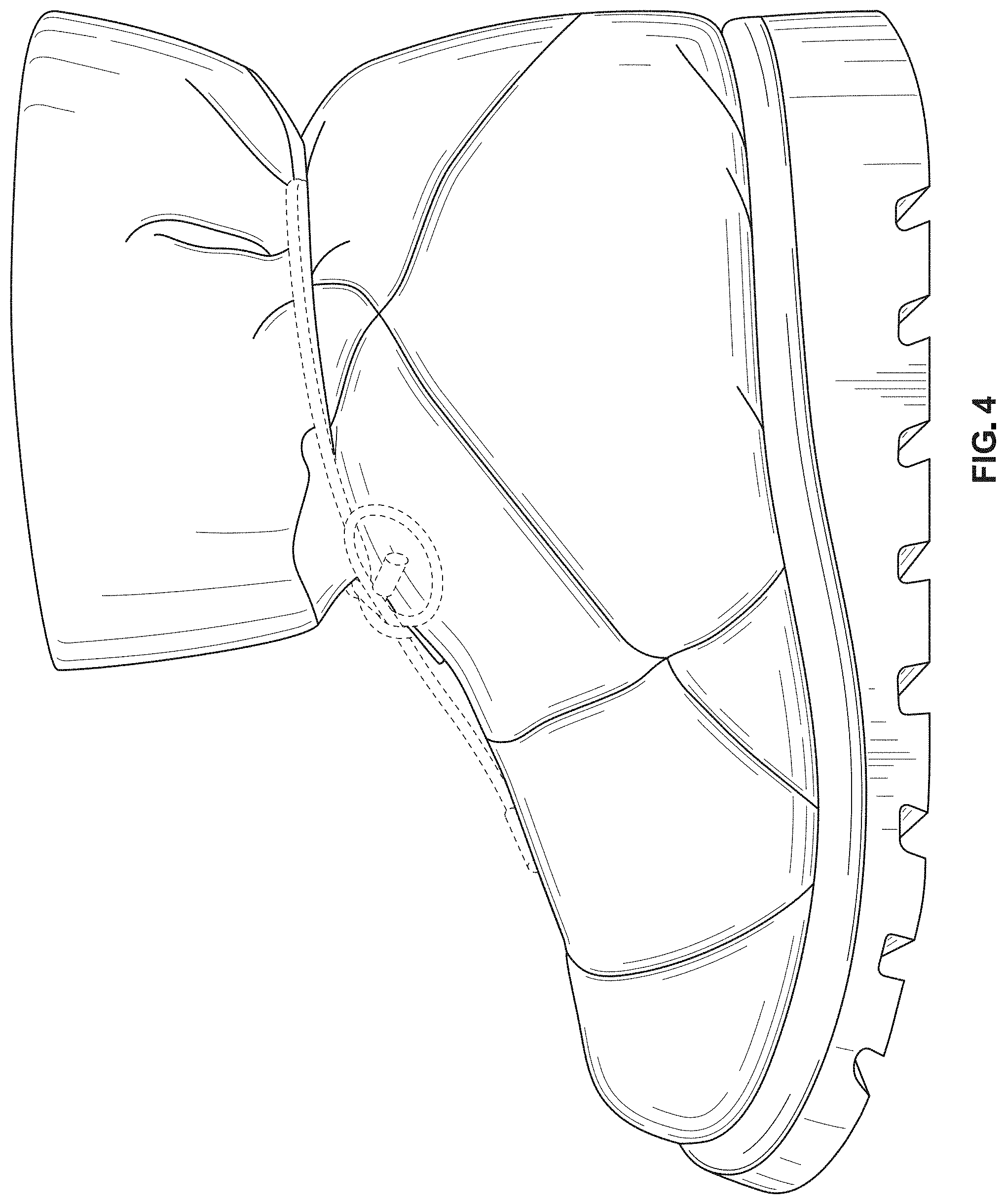 Patent USD1000050 Figure 4 – Footwear