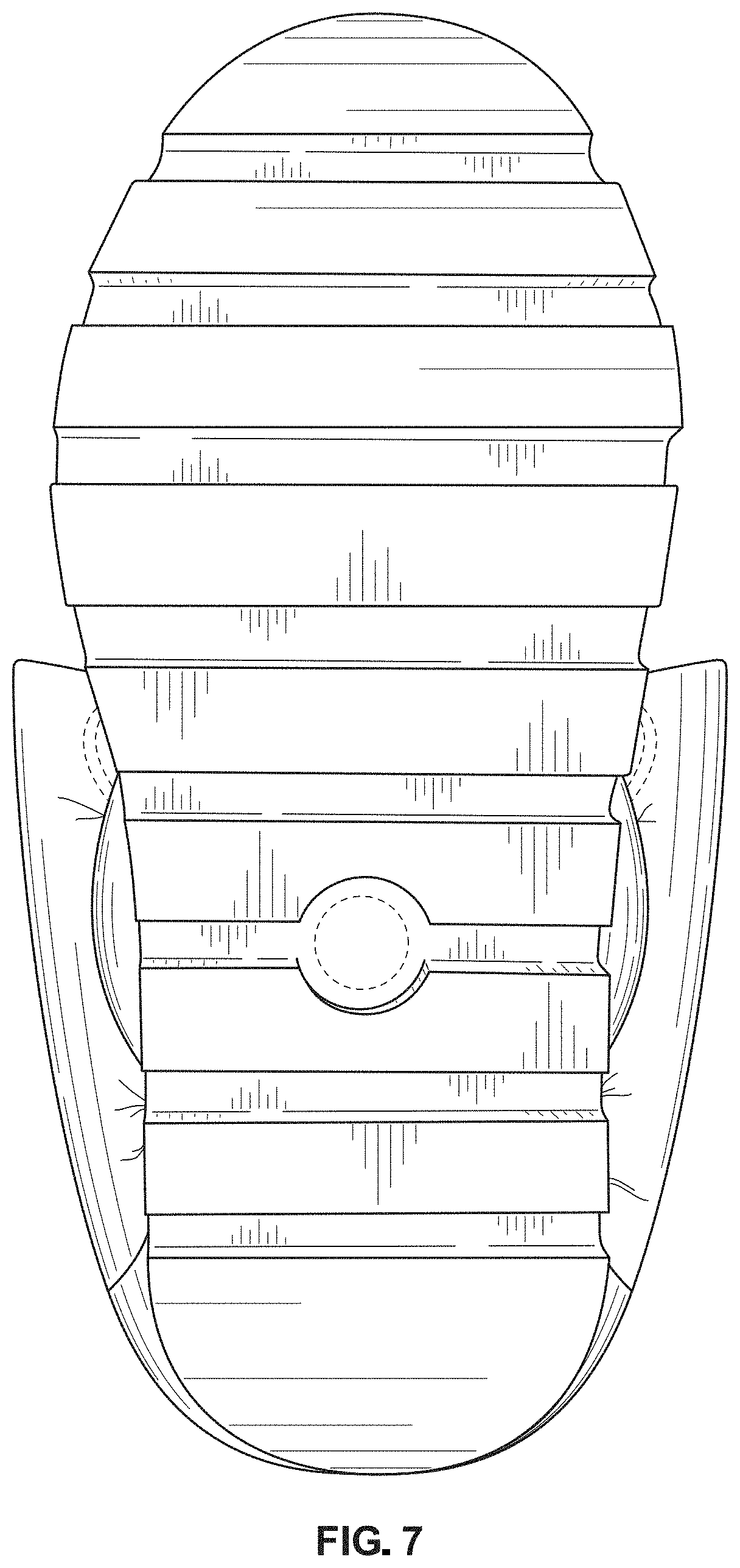 Patent USD1000050 Figure 7 – Footwear