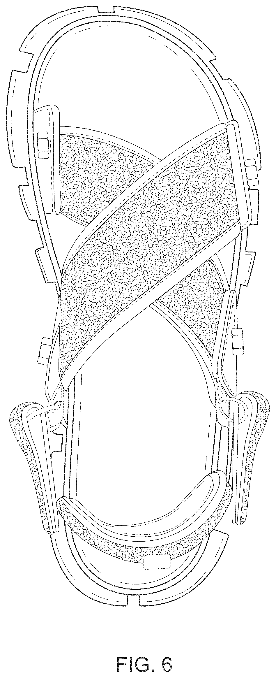 Patent USD1000053 Figure 6 – Shoe