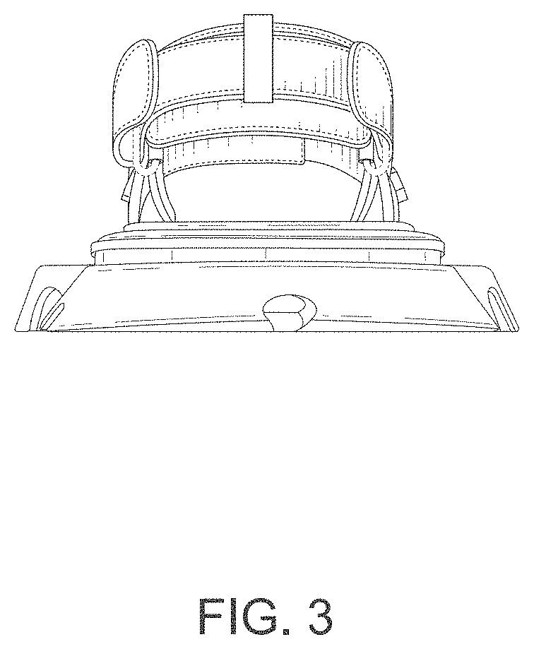 Patent USD1000054 Figure 3 – Shoe