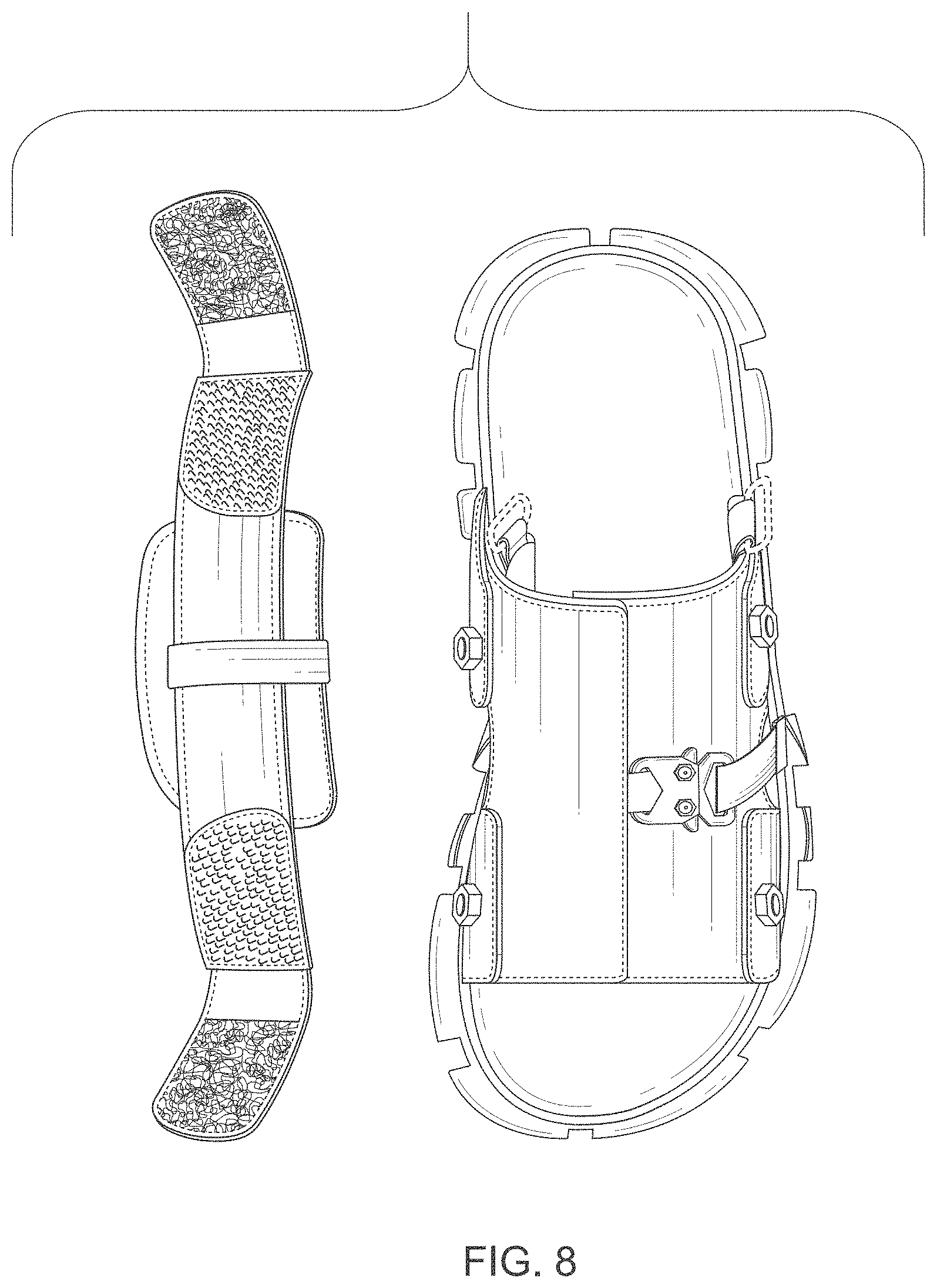 Patent USD1000054 Figure 8 – Shoe
