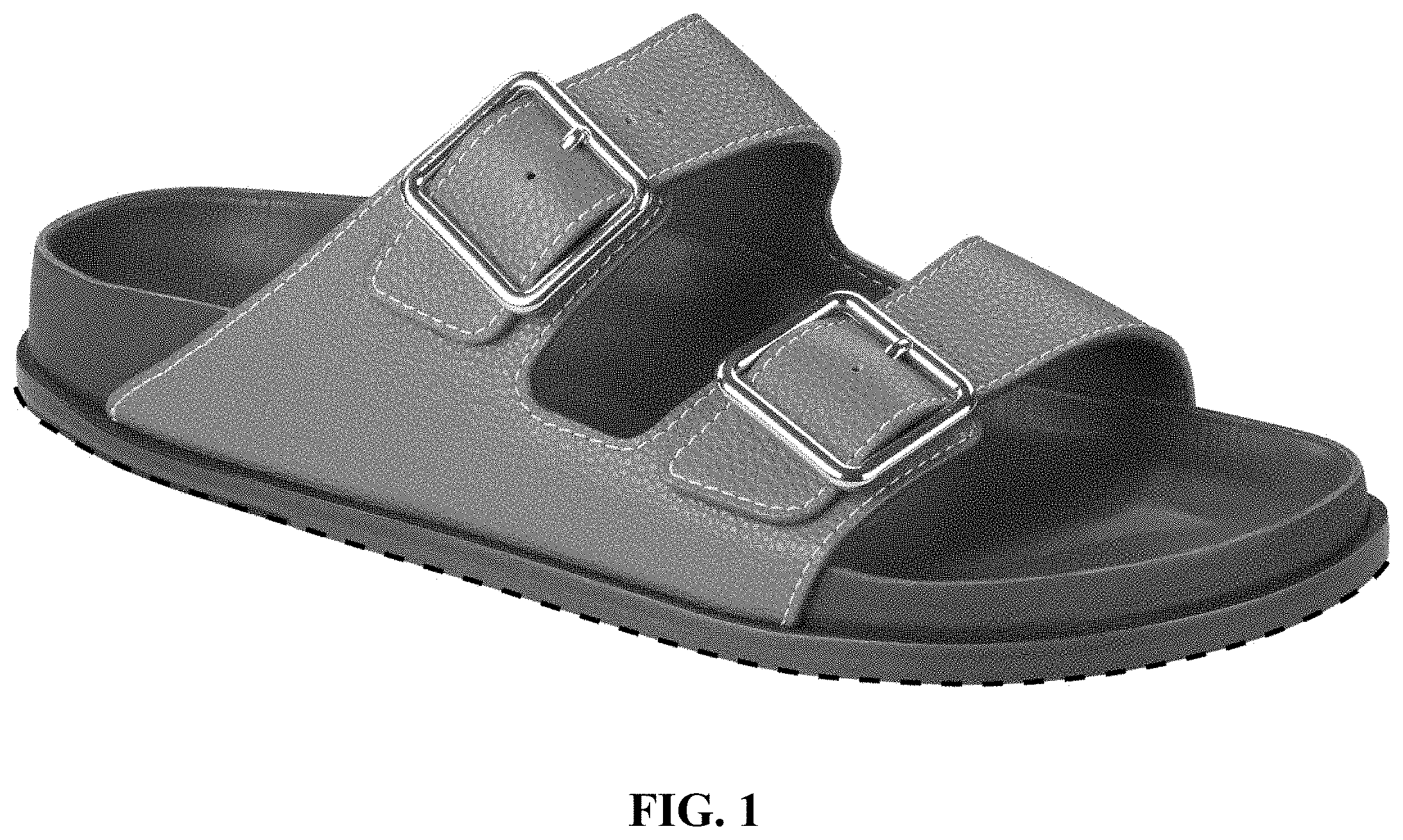 Patent USD1000055 Figure 1 – Sandal