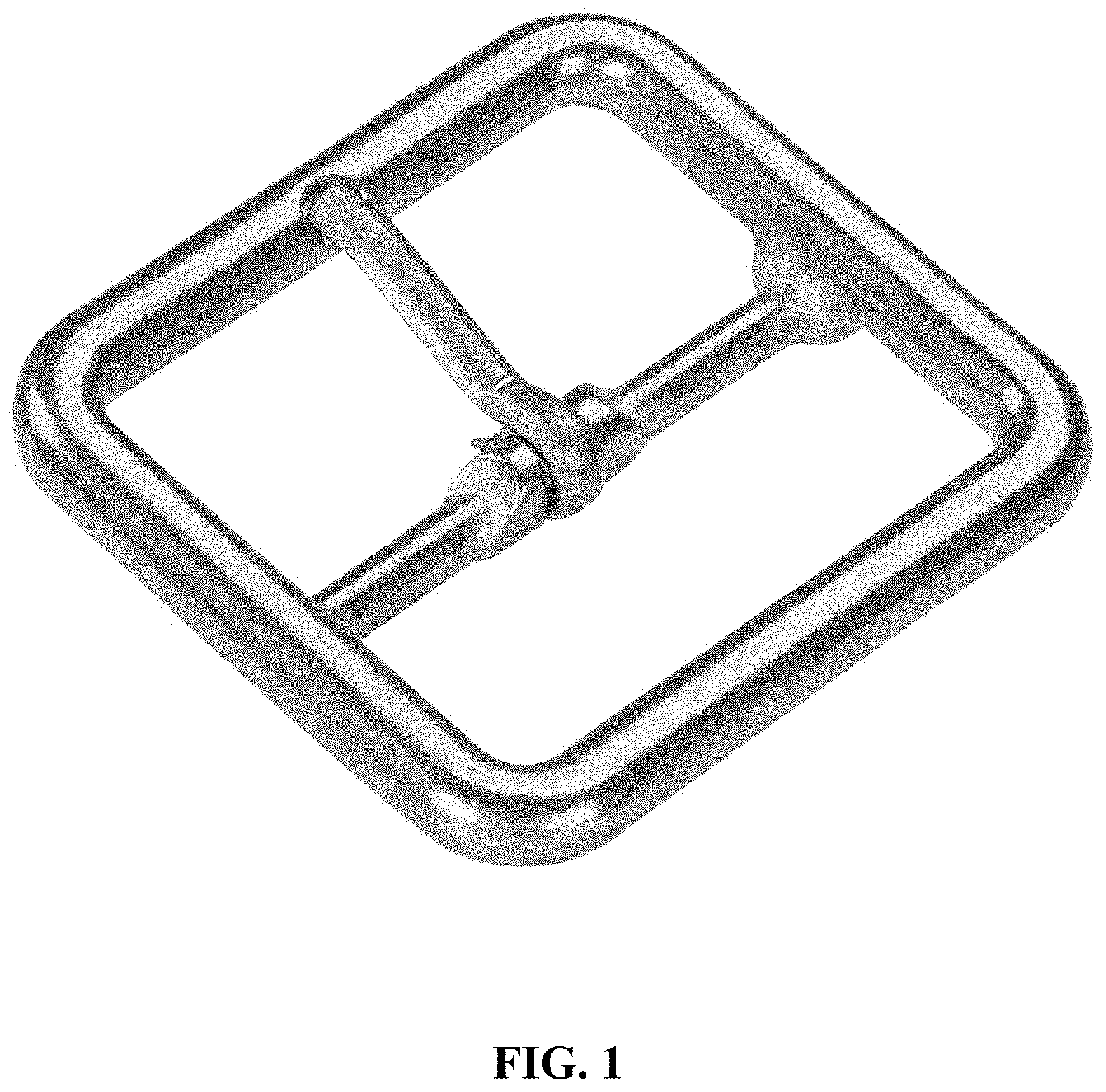 Patent USD1000056 Figure 1 – Buckle