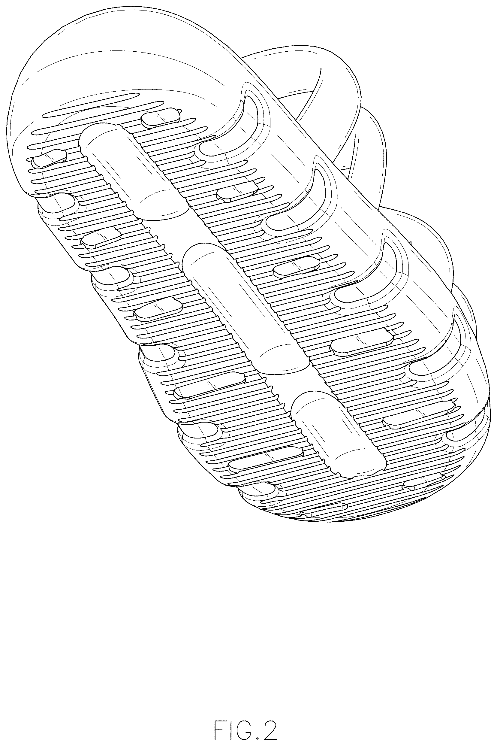 Patent USD1000058 Figure 2 – Slipper