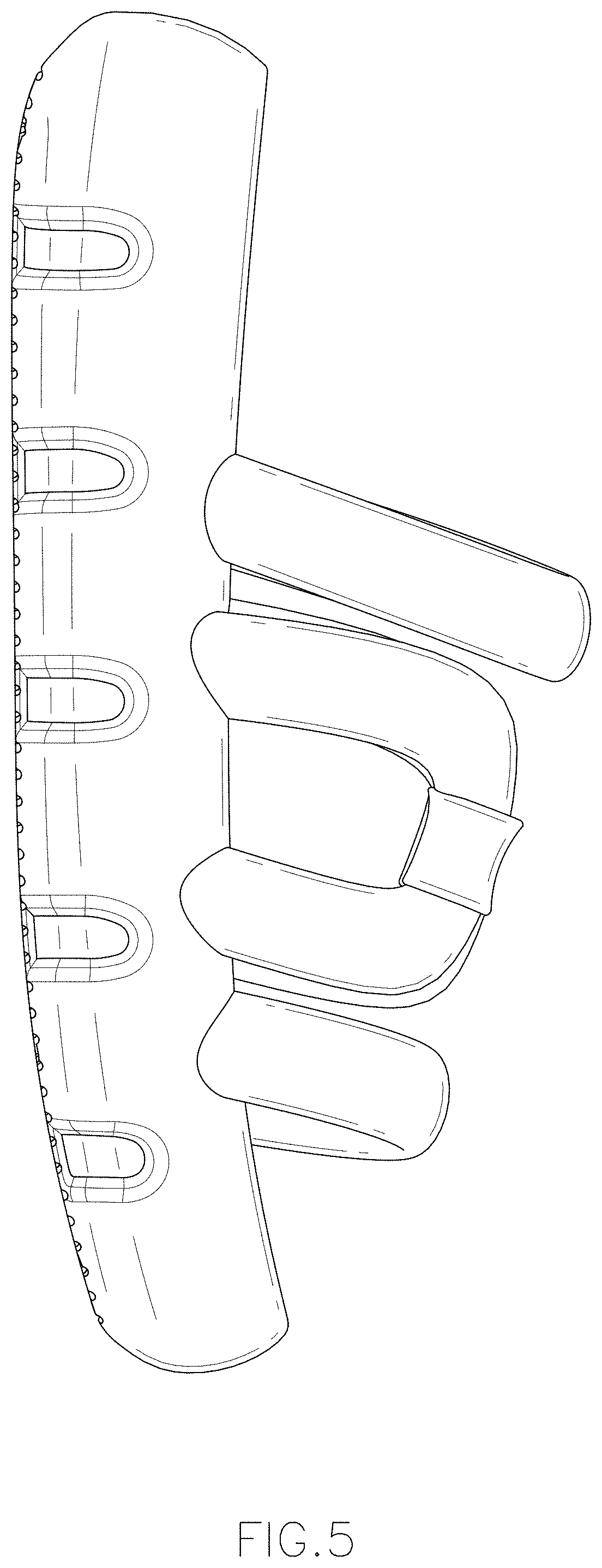 Patent USD1000058 Figure 5 – Slipper