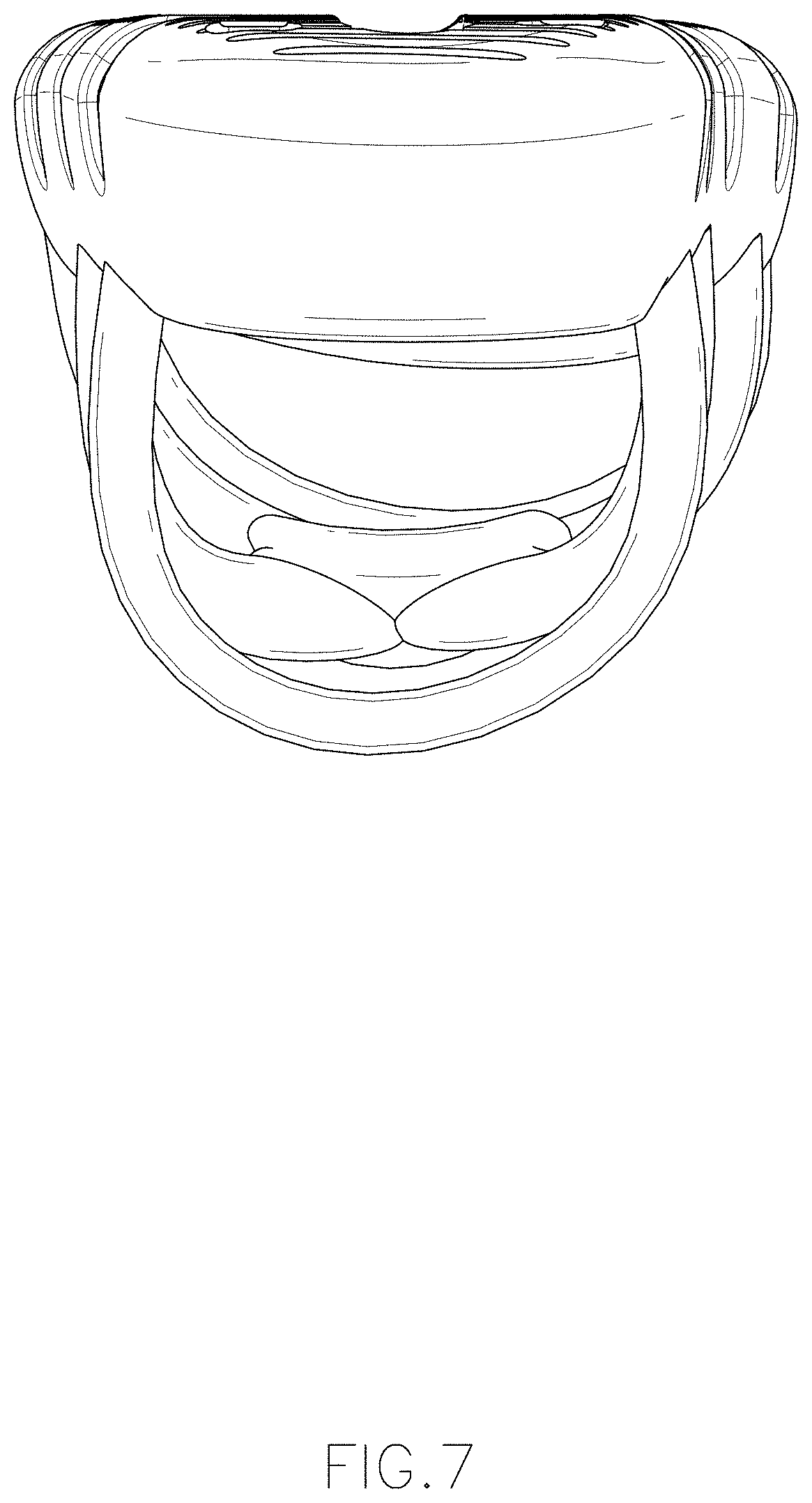 Patent USD1000058 Figure 7 – Slipper