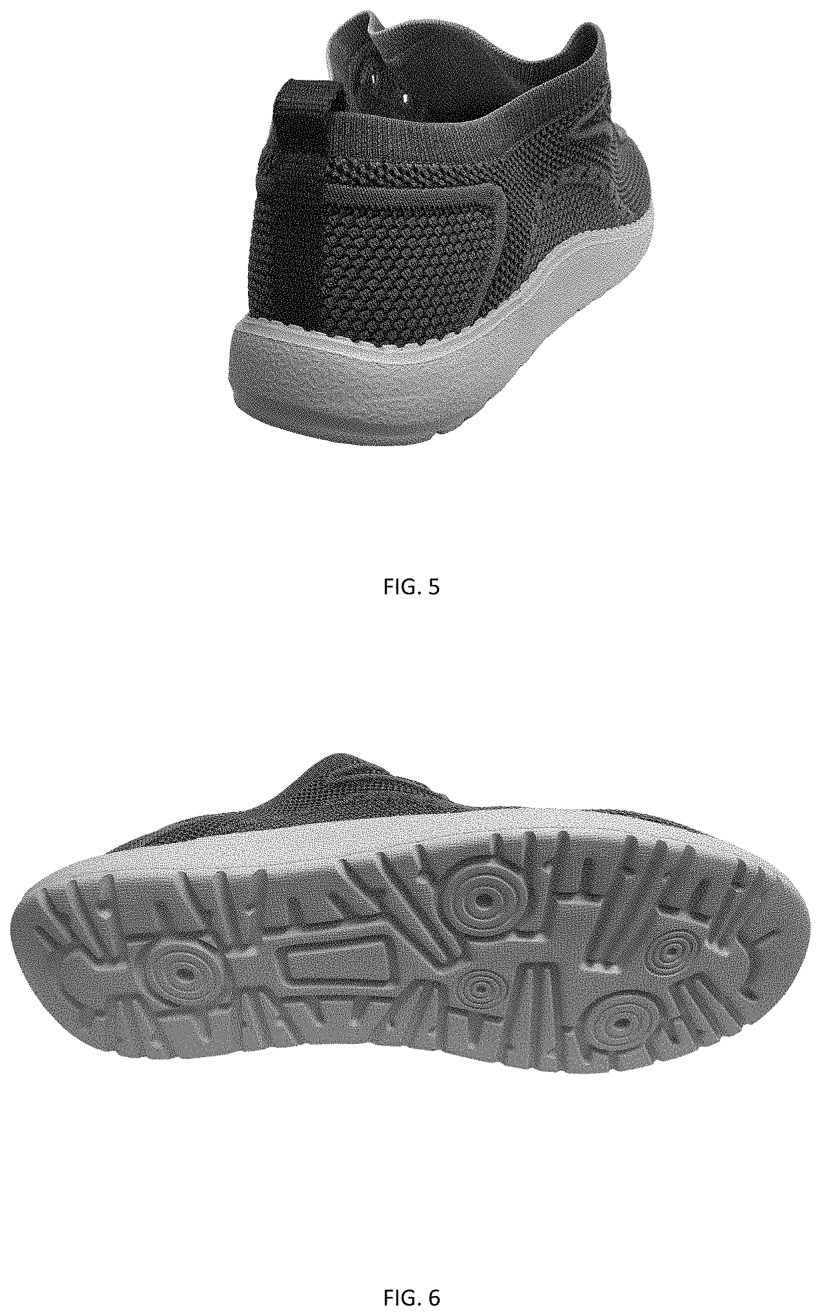 Patent USD1000059 Figure 3 – Shoe