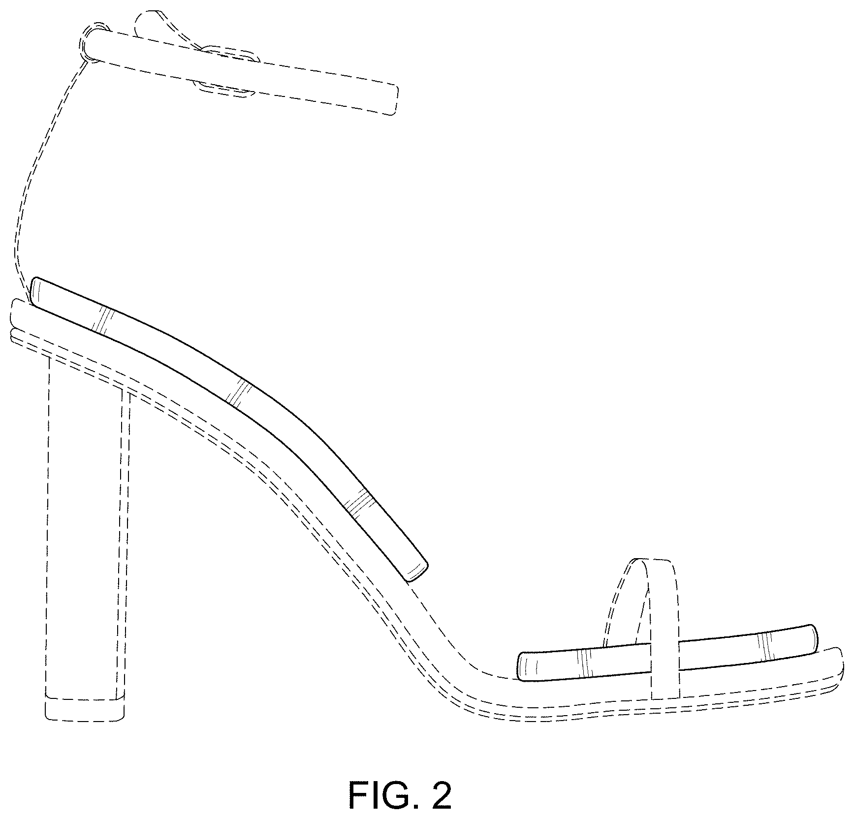 Patent USD1000060 Figure 2 – Footwear
