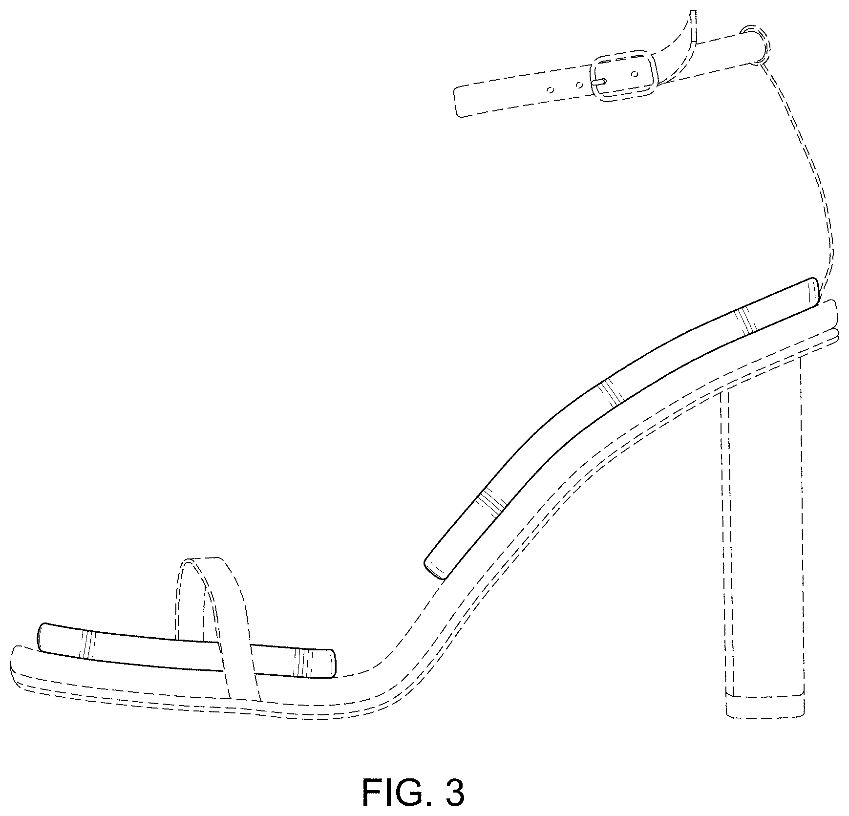 Patent USD1000060 Figure 3 – Footwear