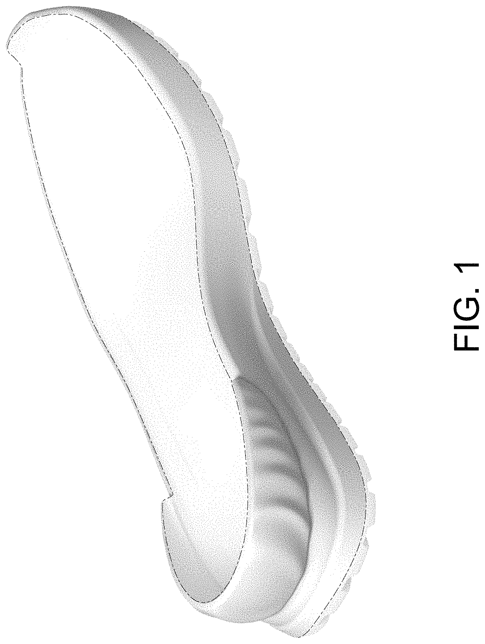 Patent USD1000063 Figure 1 – Sole