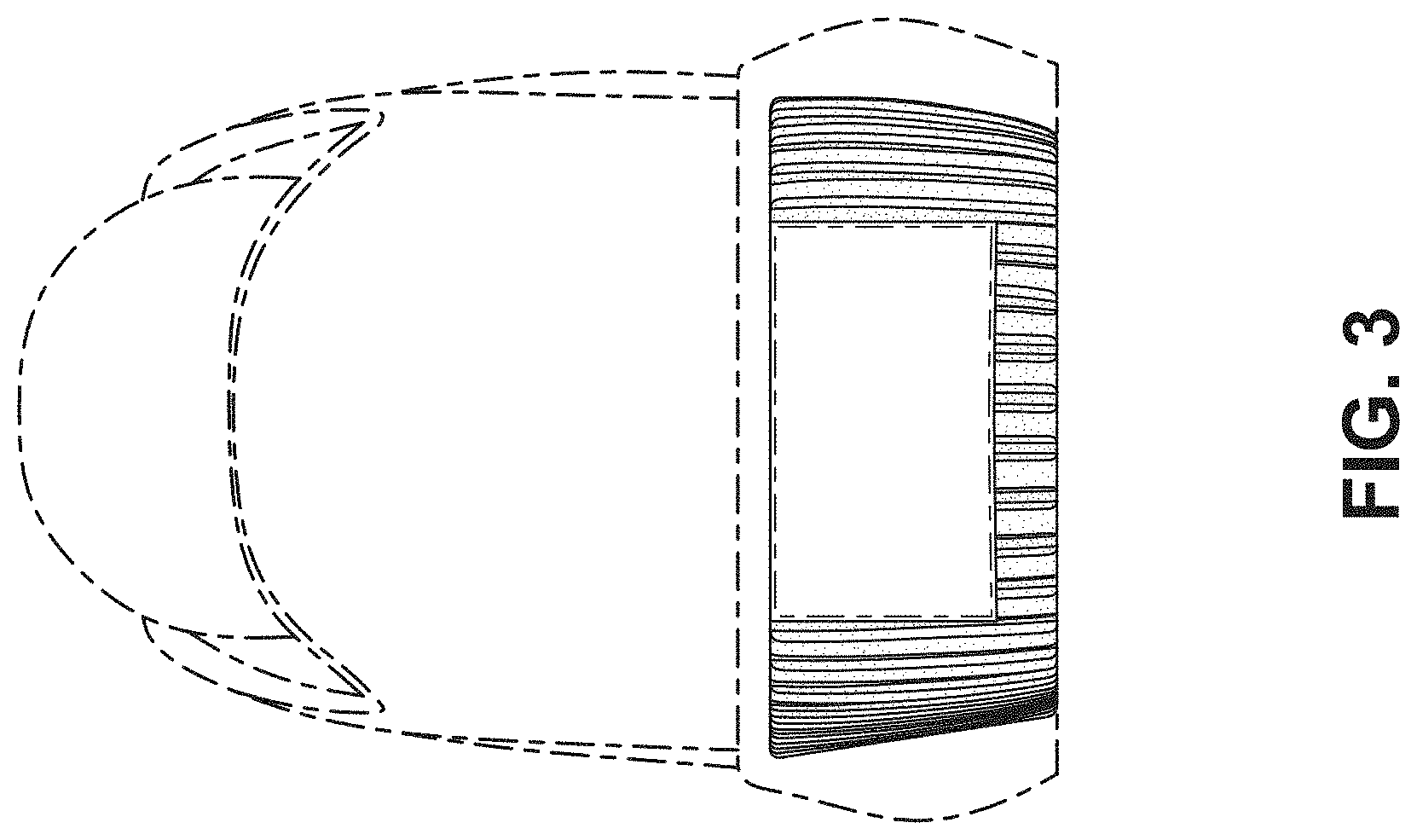 Patent USD1000066 Figure 3 – Shoe