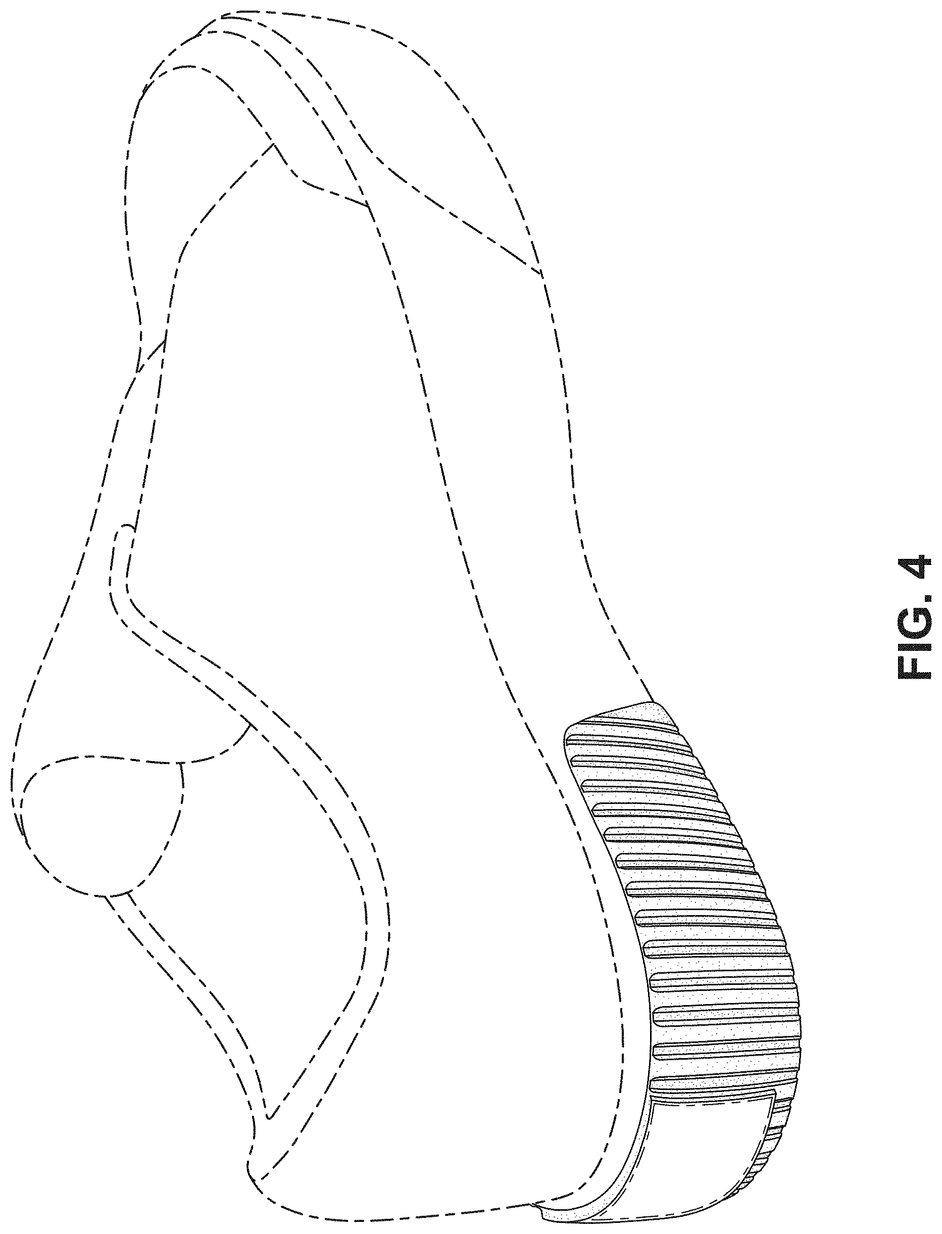Patent USD1000066 Figure 4 – Shoe