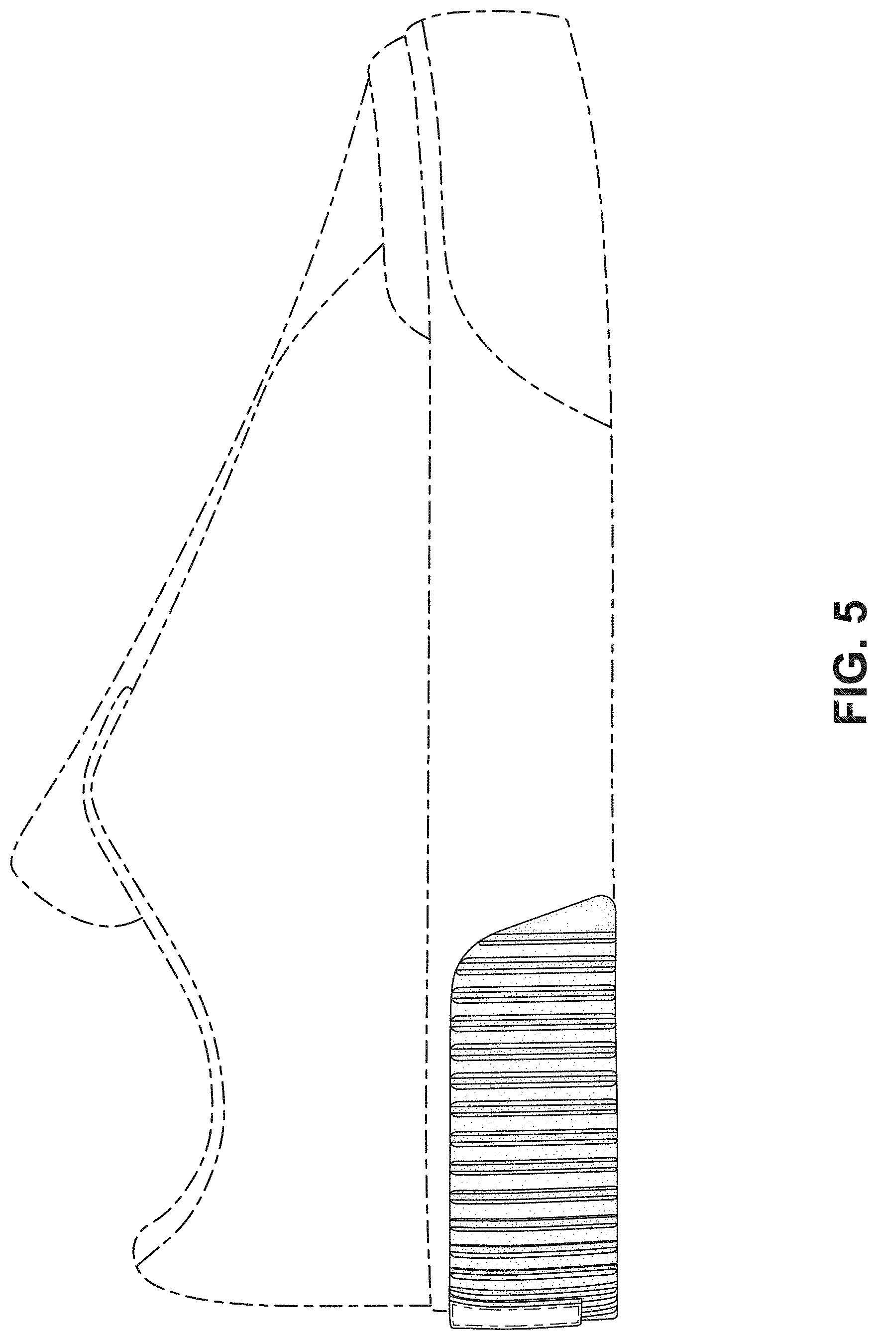 Patent USD1000066 Figure 5 – Shoe