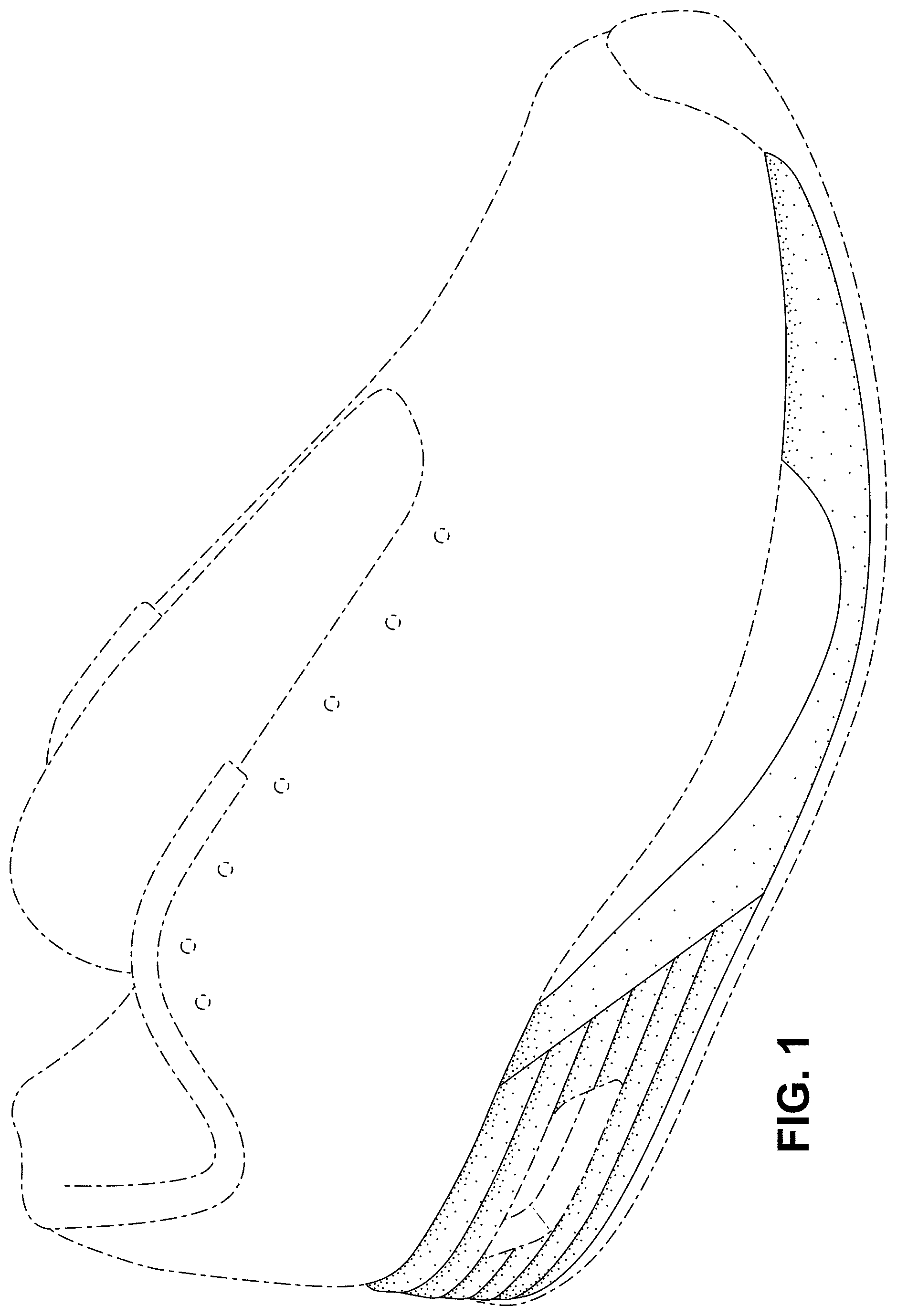 Patent USD1000067 Figure 1 – Shoe