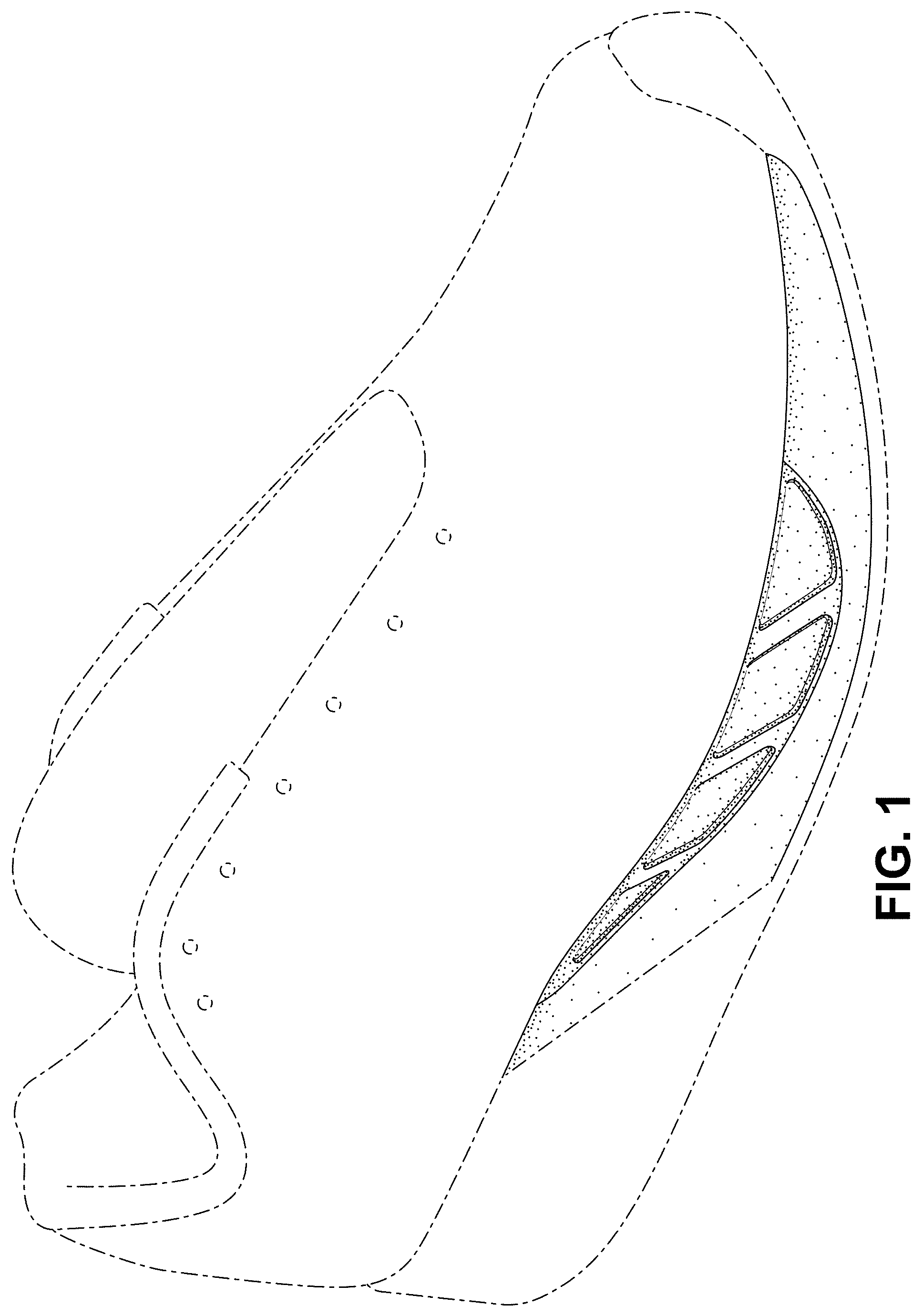 Patent USD1000068 Figure 1 – Shoe